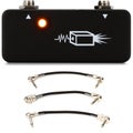 Photo of JHS Little Black Buffer Micro Buffer Pedal with Patch Cables