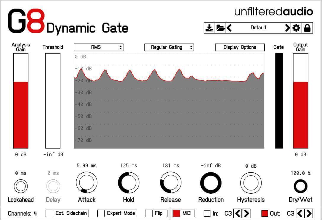 Photo of Unfiltered Audio G8 Dynamic Gate Plug-in