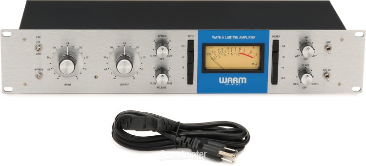Warm Audio WA76-A Vintage-voiced Discrete FET Compressor | Sweetwater 