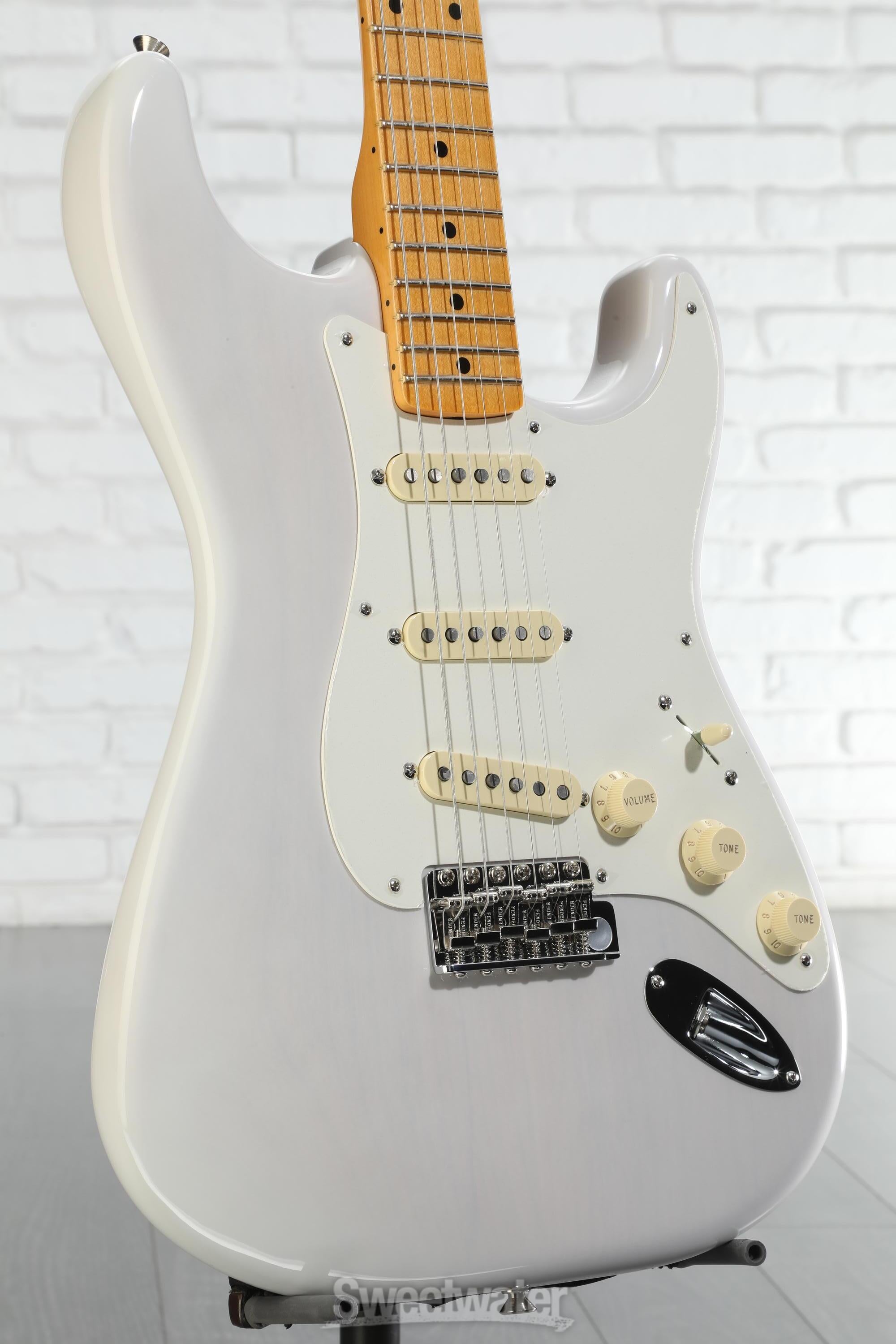 Fender Eric Johnson Stratocaster - White Blonde with Maple