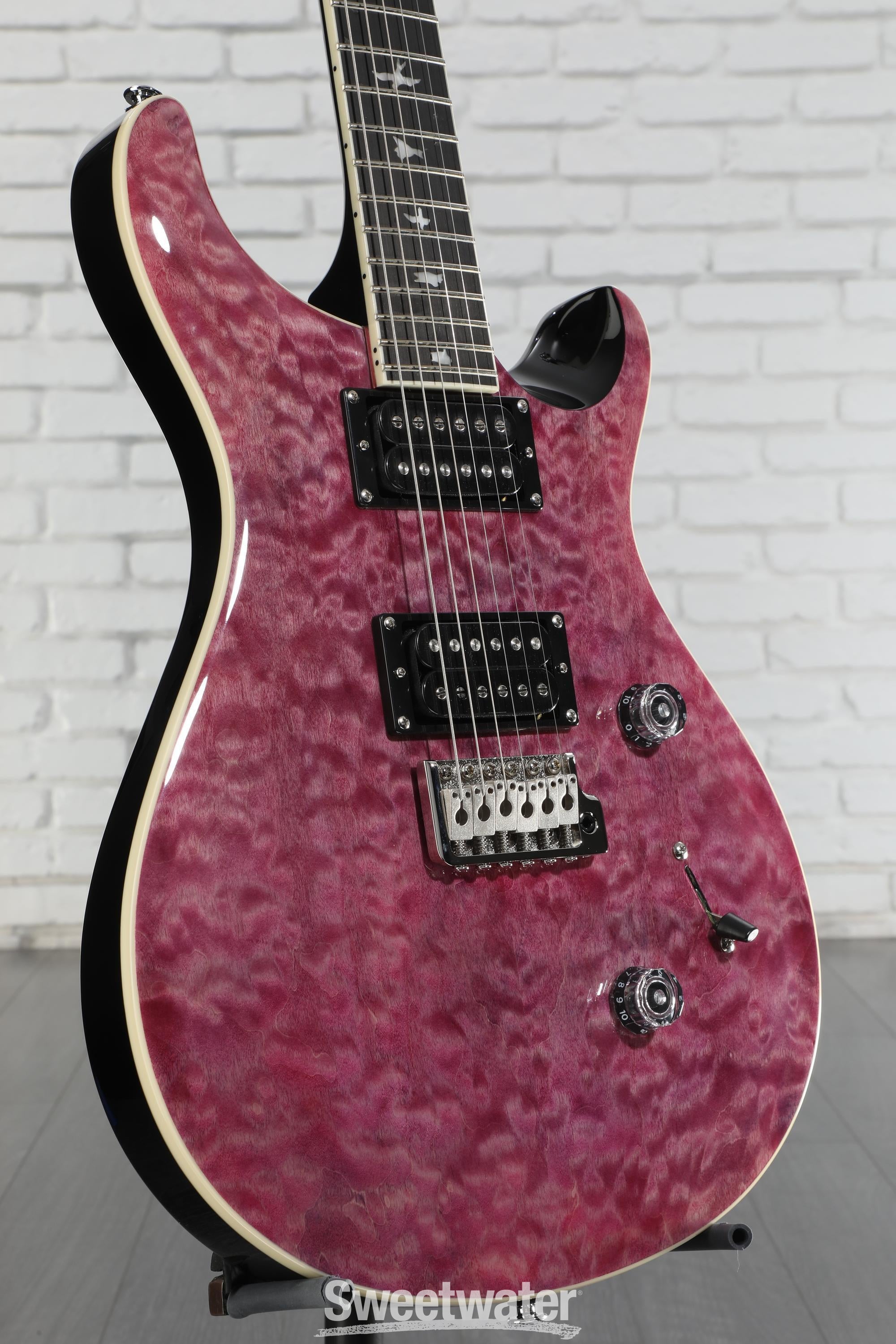 PRS SE Custom 24 Electric Guitar - Quilted Violet