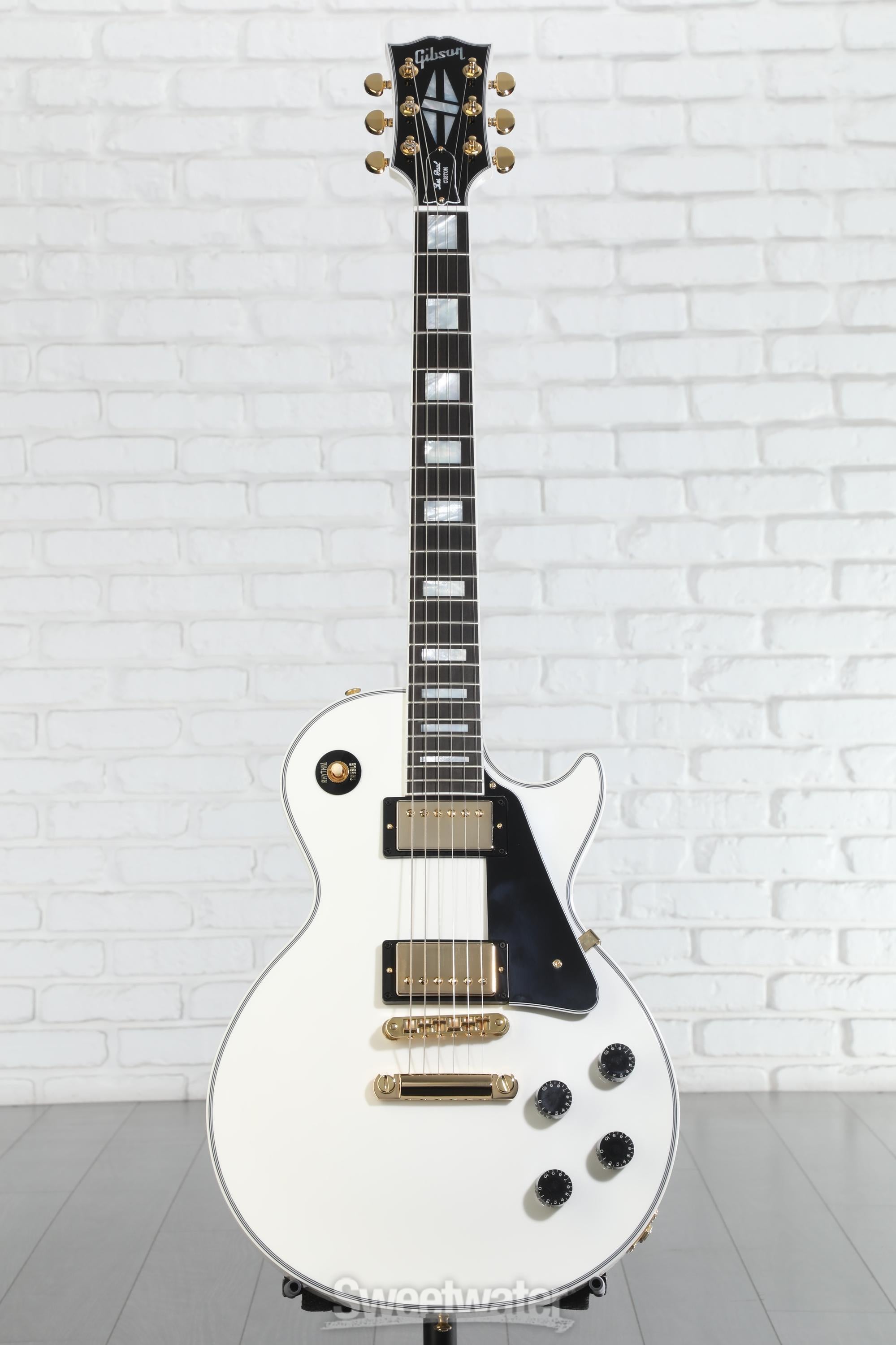 Gibson Custom Les Paul Custom Electric Guitar - Alpine White