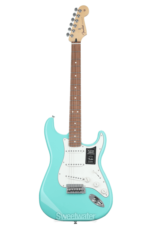 Fender Player Stratocaster Electric Guitar - Sea Foam Green with