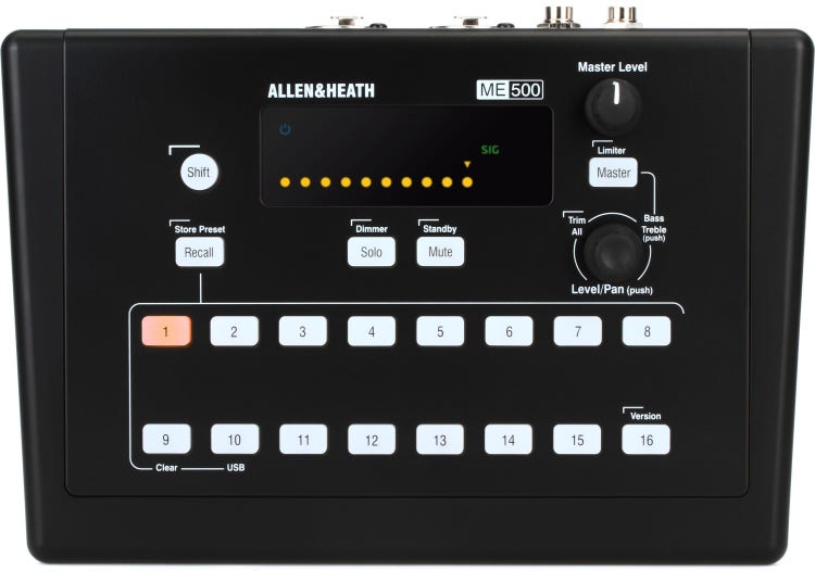 Allen & Heath ME-500 16-Channel Personal Mixer