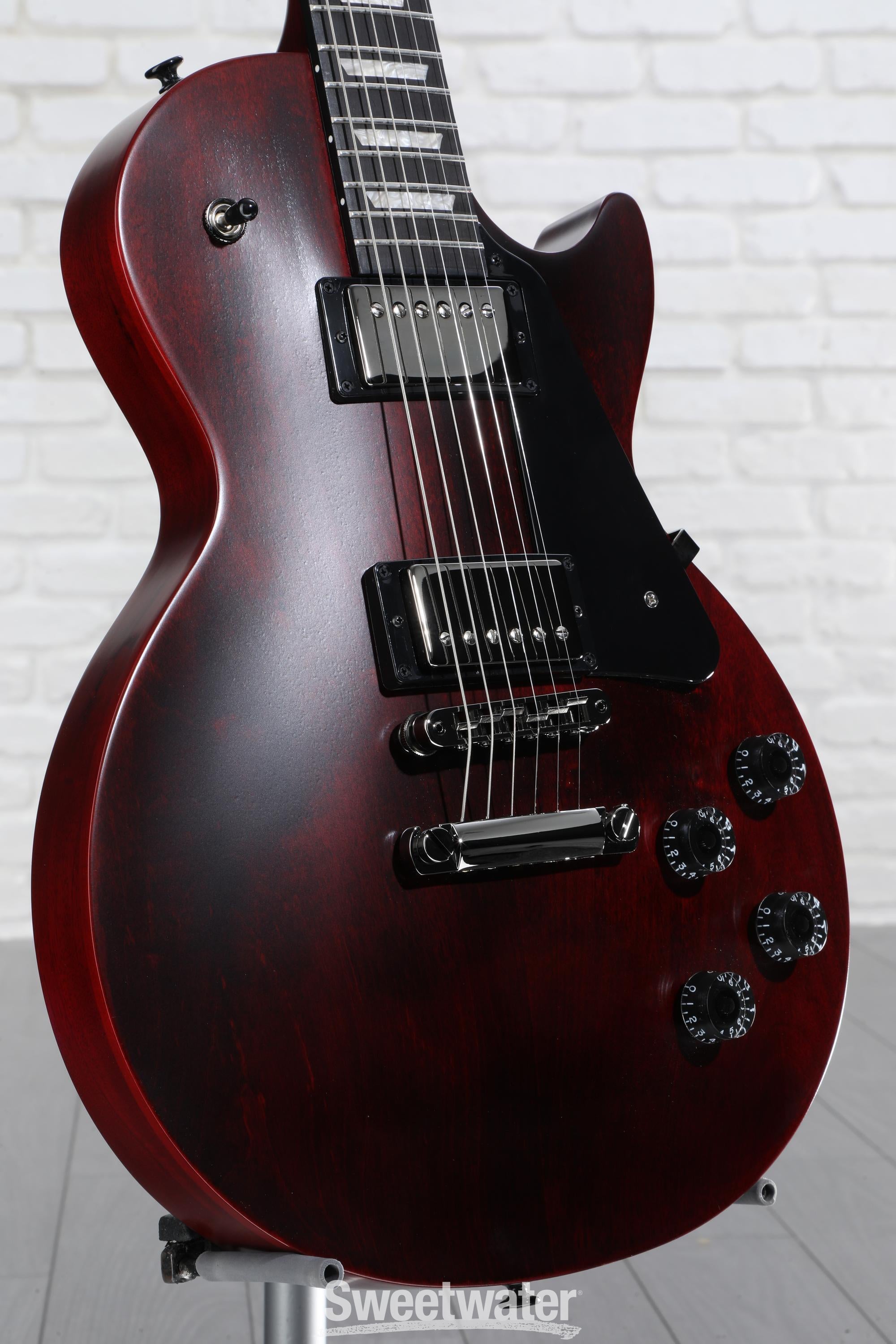 Gibson Les Paul studio DC　ワインレッド Gibson Les Paul Studio Modern Electric Guitar - Wine Red
