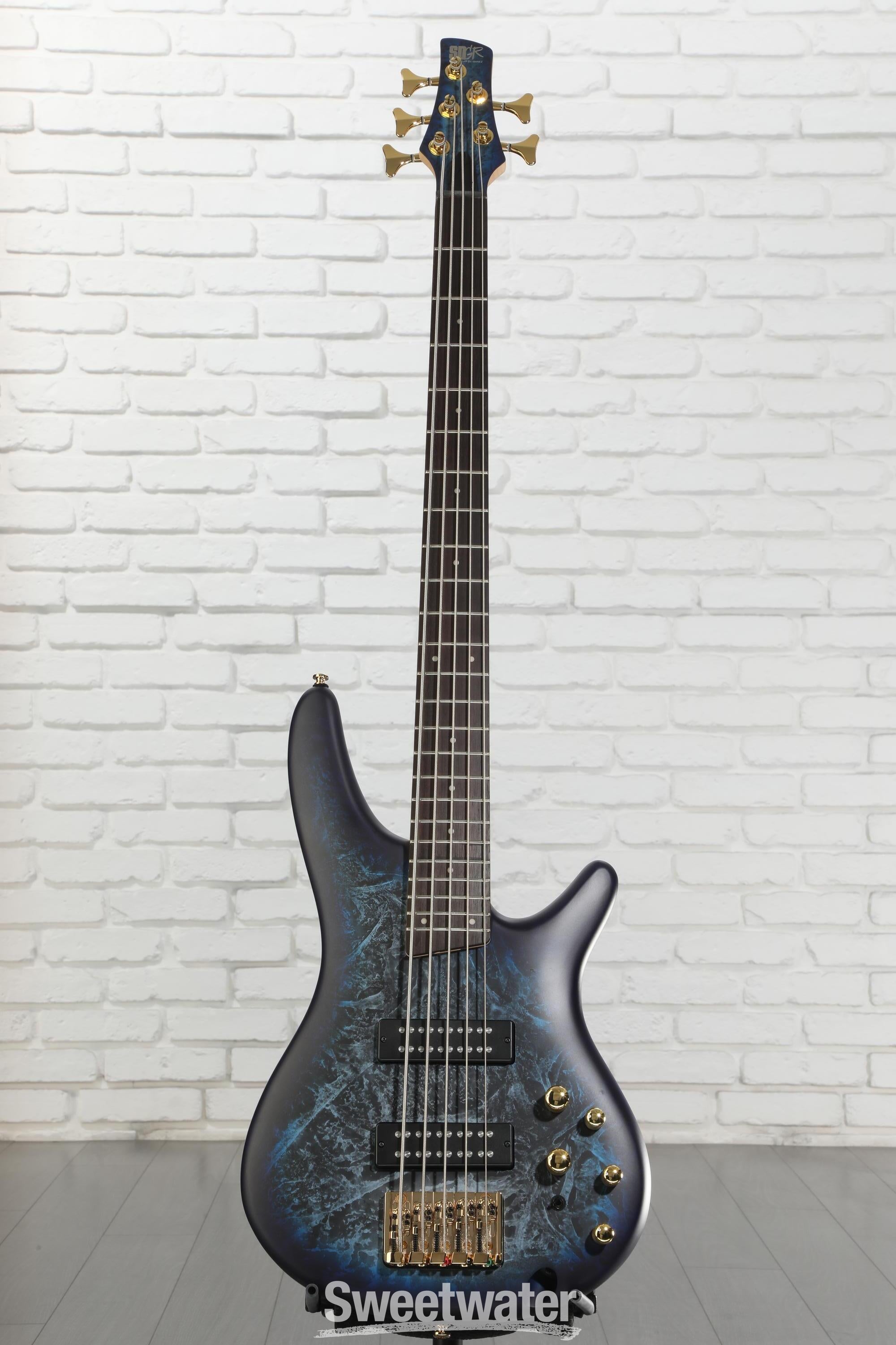 Ibanez SR305EDX 5-string Bass Guitar - Cosmic Blue Frozen Matte