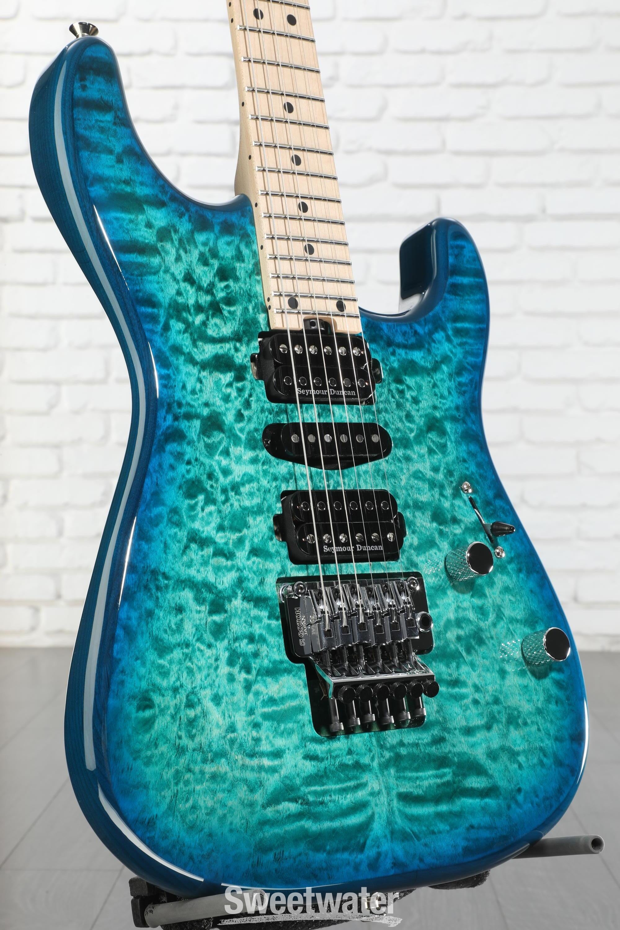 Charvel MJ San Dimas Style 1 HSH FR M QM Electric Guitar