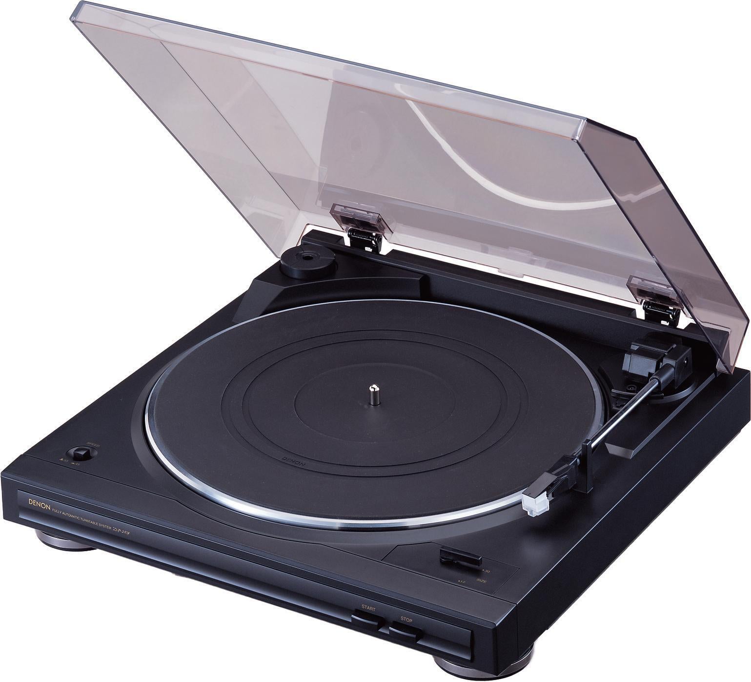 Denon DP-29F Belt-drive Analog Turntable - Black | Sweetwater