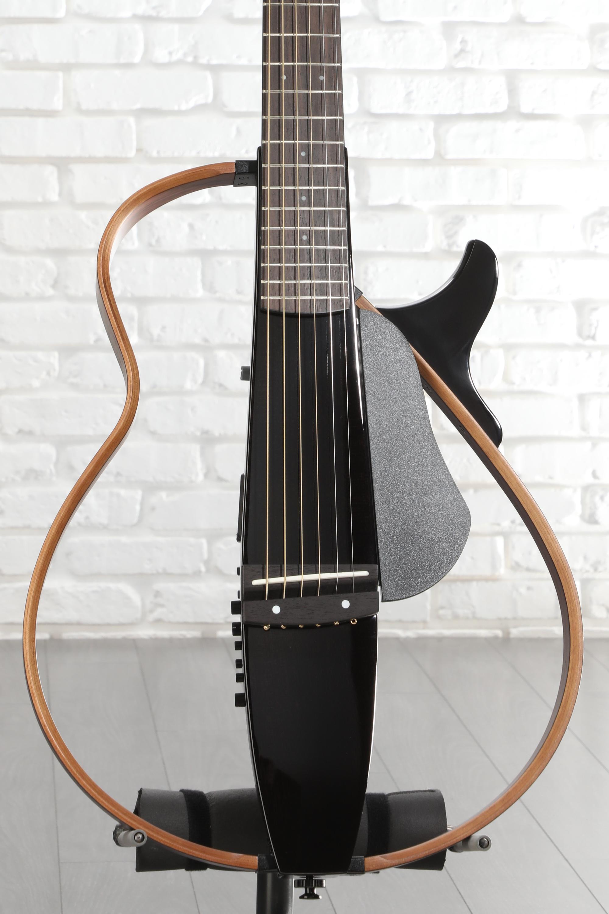Yamaha SLG200S Silent Guitar - Translucent Black | Sweetwater
