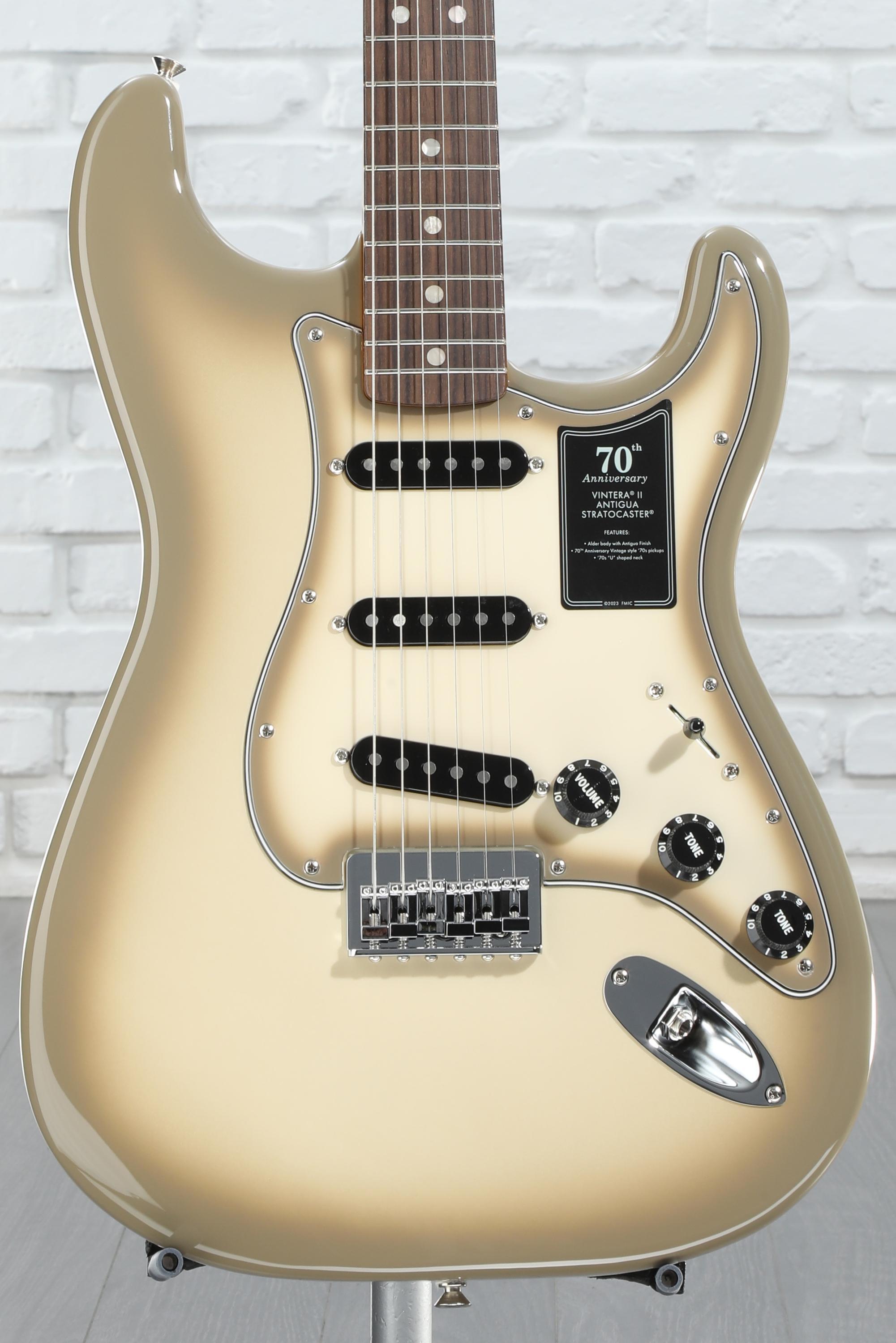 Fender 70th-anniversary Vintera II Antigua Stratocaster Electric