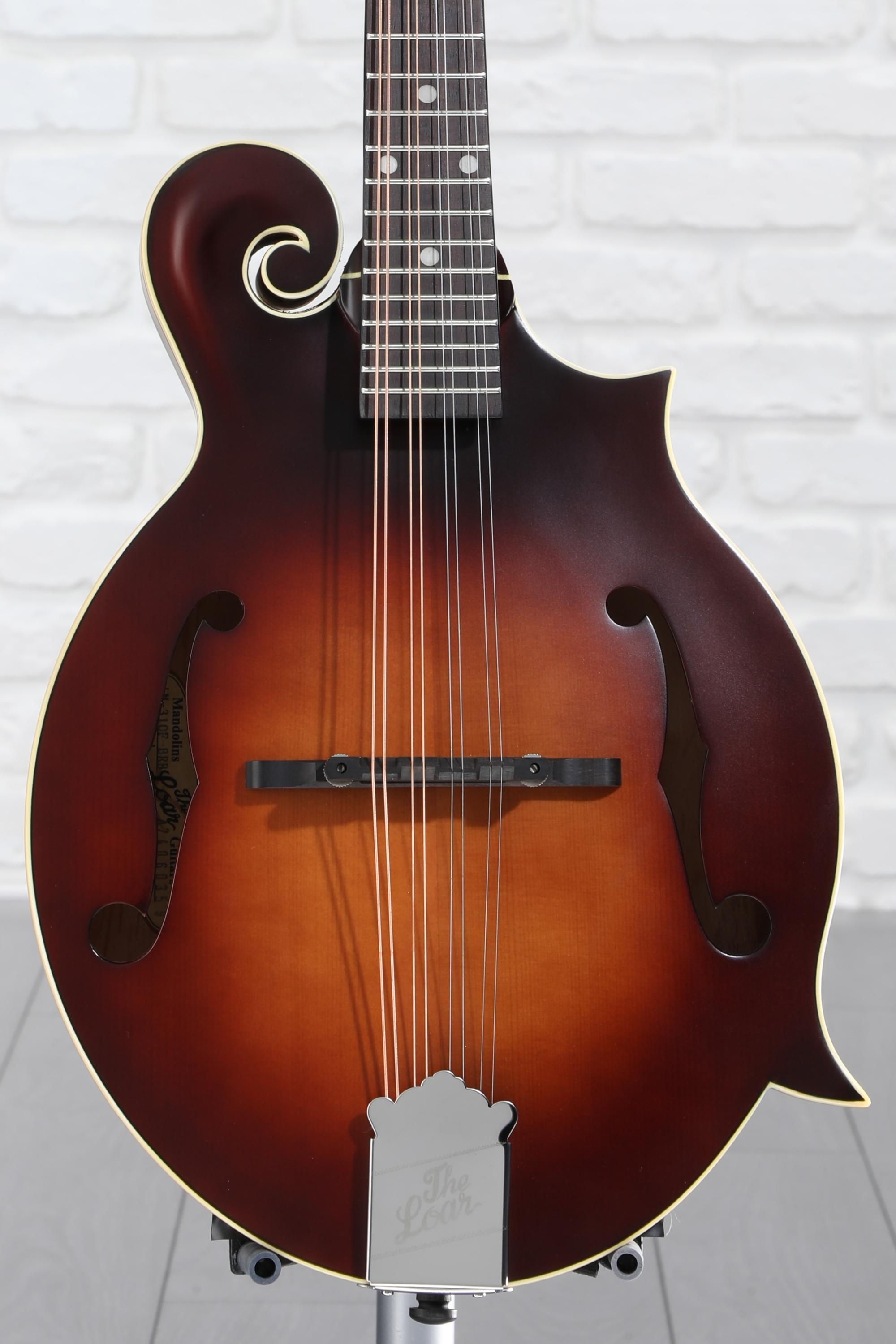 The Loar LM-310F-BRB Honey Creek F-style Mandolin - Satin Brownburst  Reviews | Sweetwater