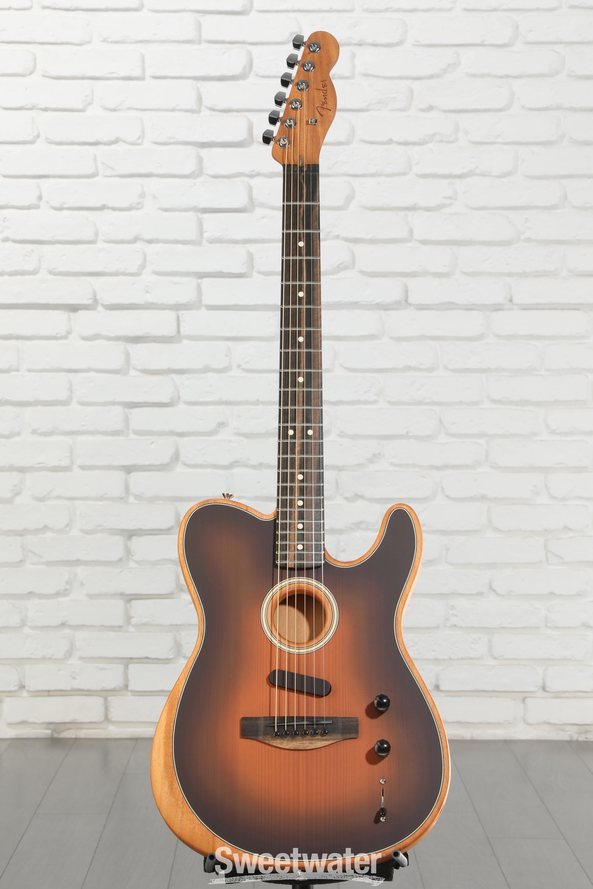 Fender American Acoustasonic Telecaster - Sunburst | Sweetwater