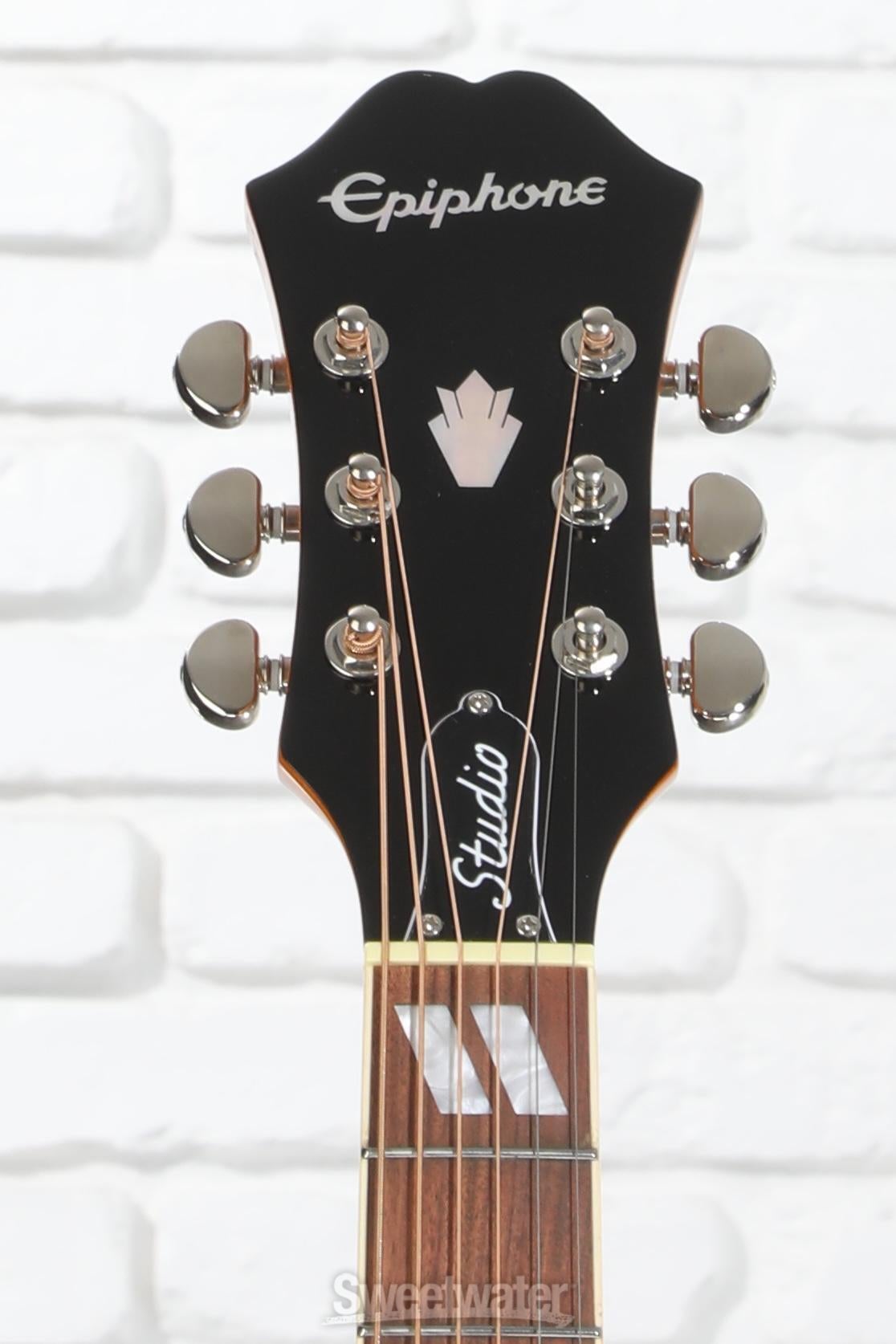 Epiphone Dove Studio Acoustic-electric Guitar - Violin Burst