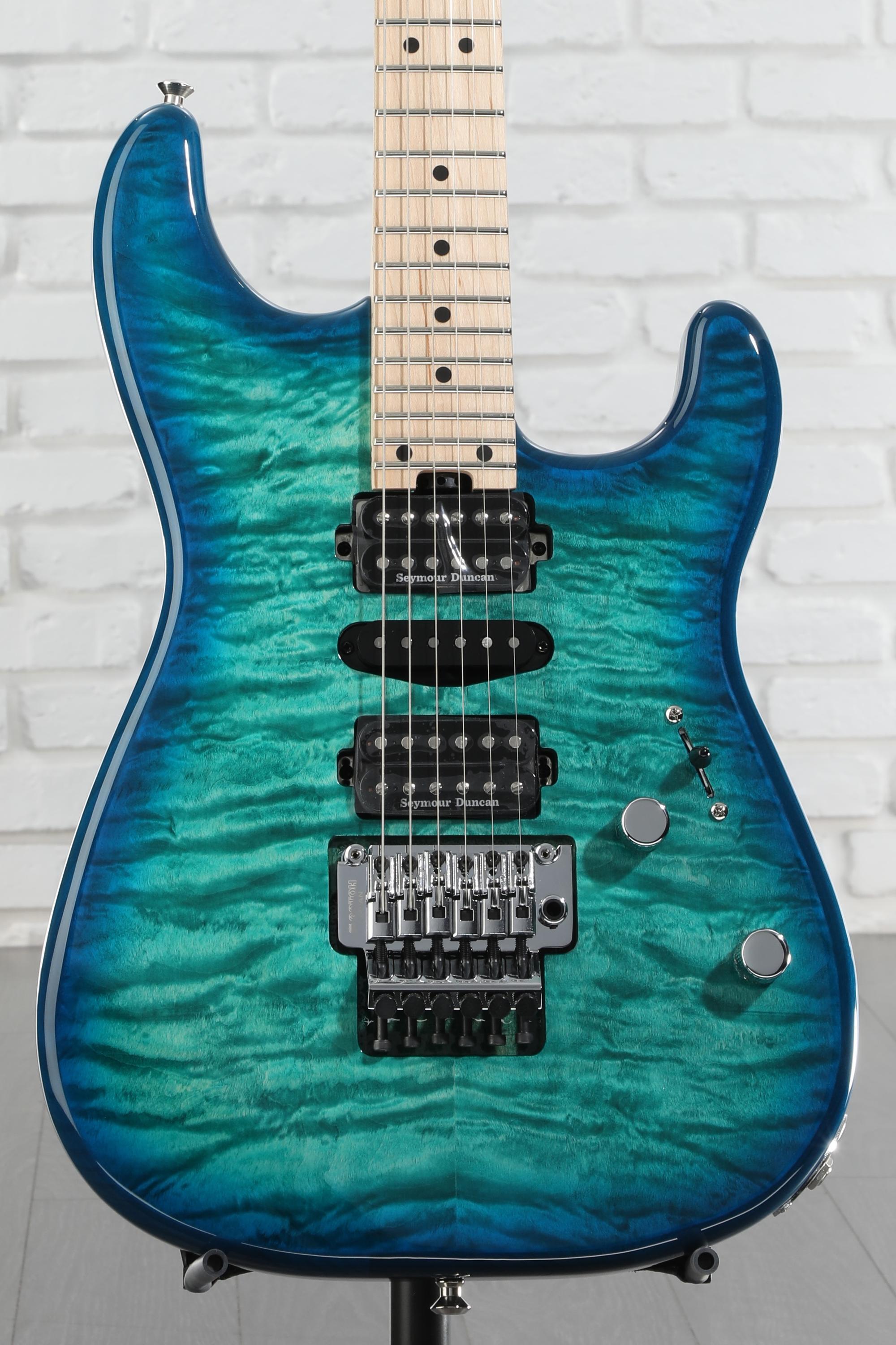 Amazon.com: Charvel MJ San Dimas Style 1 HSH FR PF QM