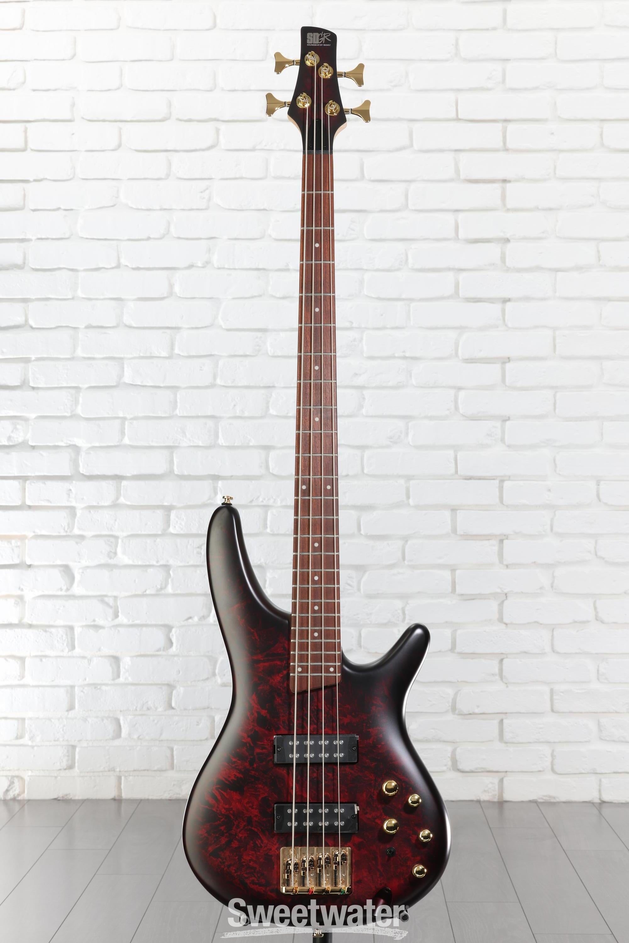 Ibanez SR Standard SR300E Bass Guitar - Wine Red Frozen Matte