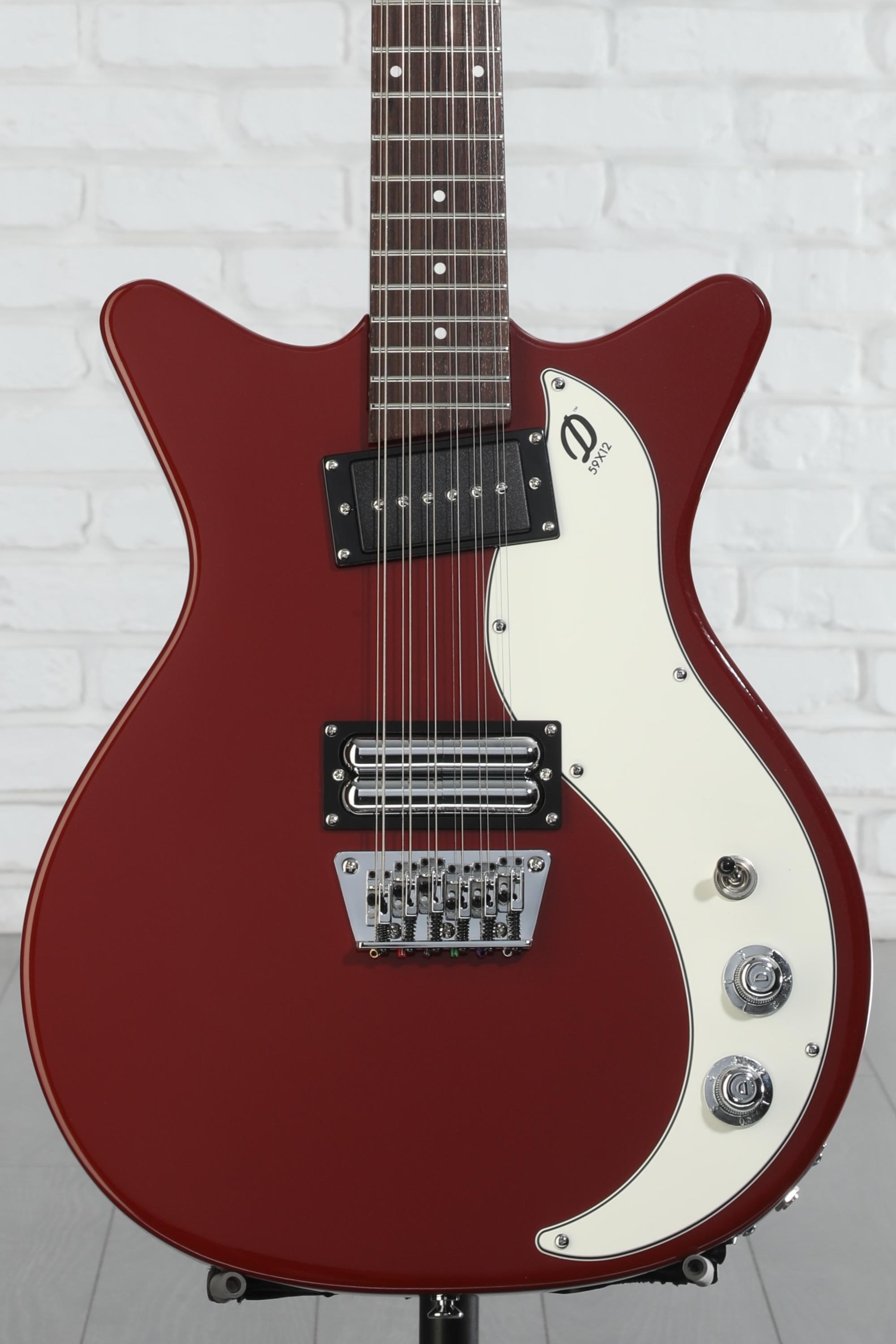 ギター DANELECTRO 59 12 STRING Amazon.com: Danelectro 59X 12 String Red Burst, D59X12-REDB