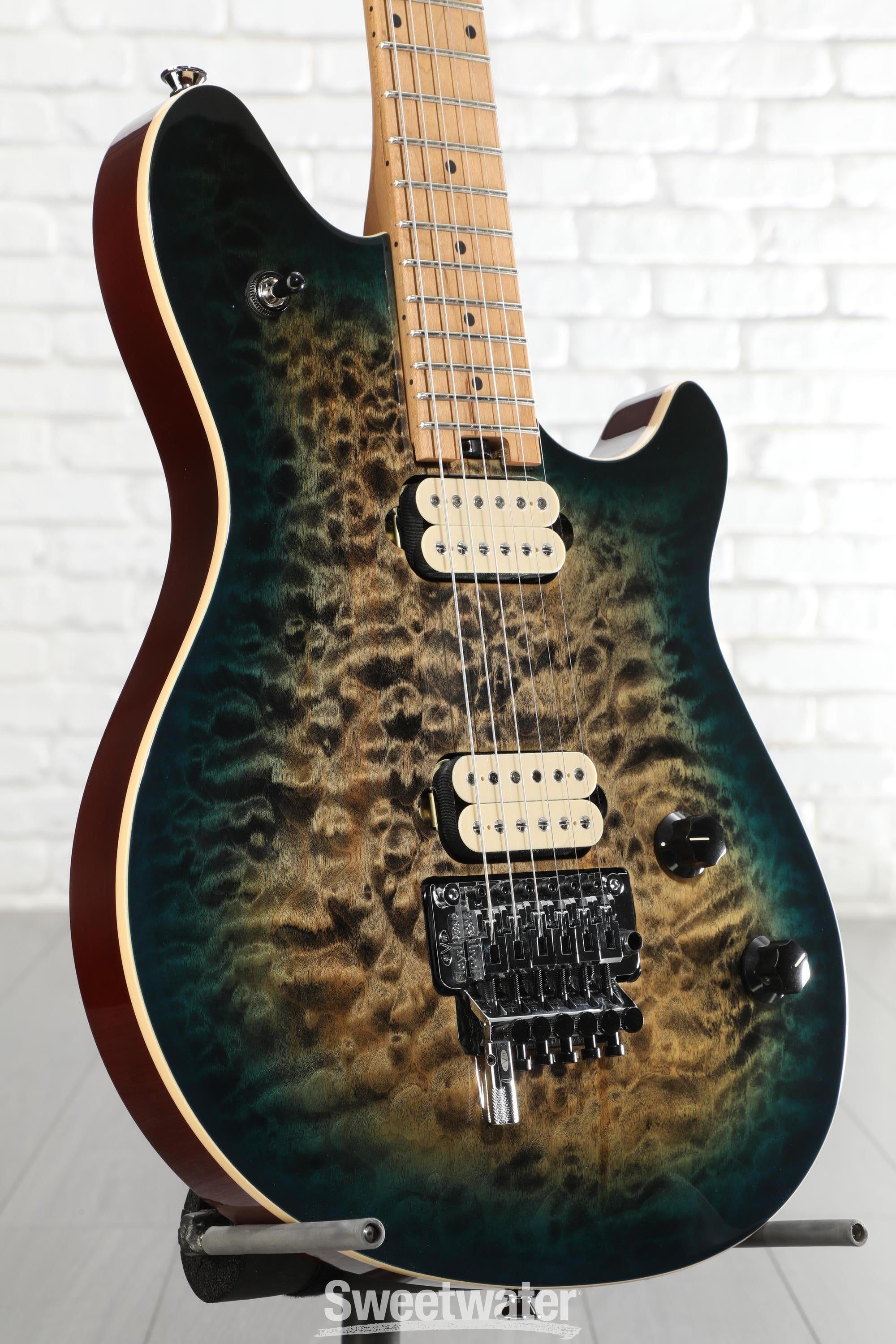 EVH Wolfgang Special QM Electric Guitar - Indigo Burst | Sweetwater