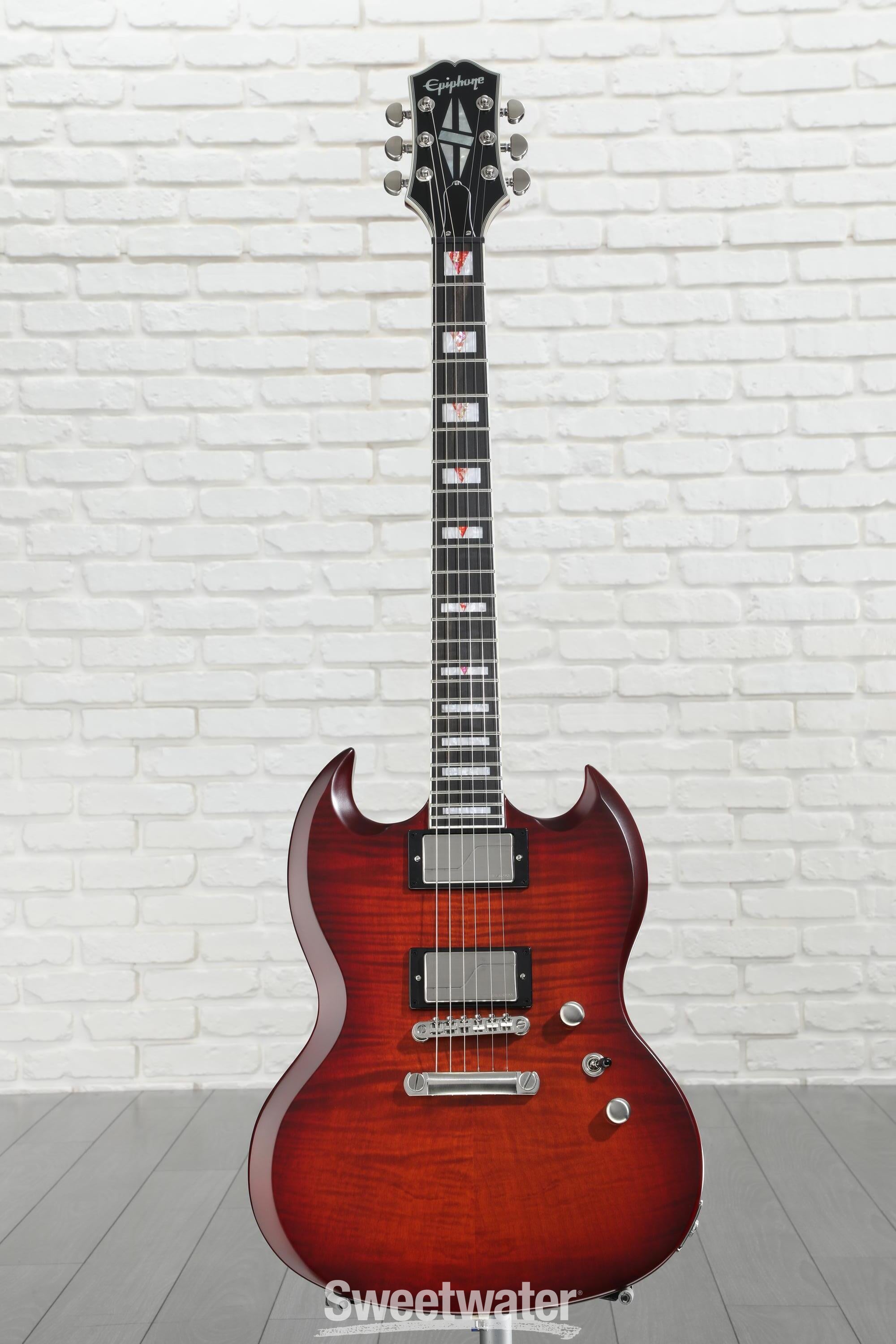 Epiphone SG Prophecy Electric Guitar - Aged Bengal Tiger