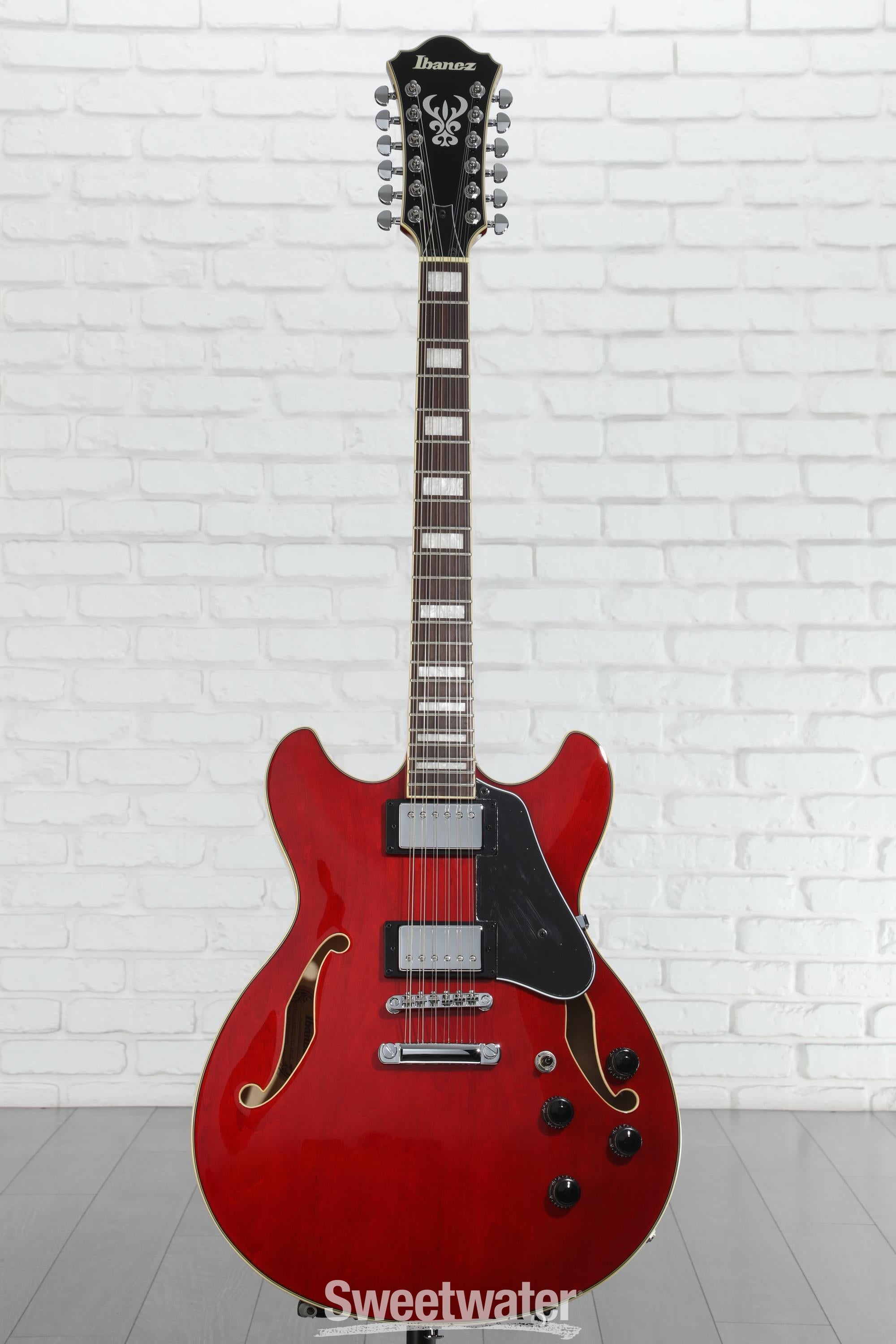 nana Ibanez Artcore AS73G Semi-Hollow Electric Guitar Moonstone