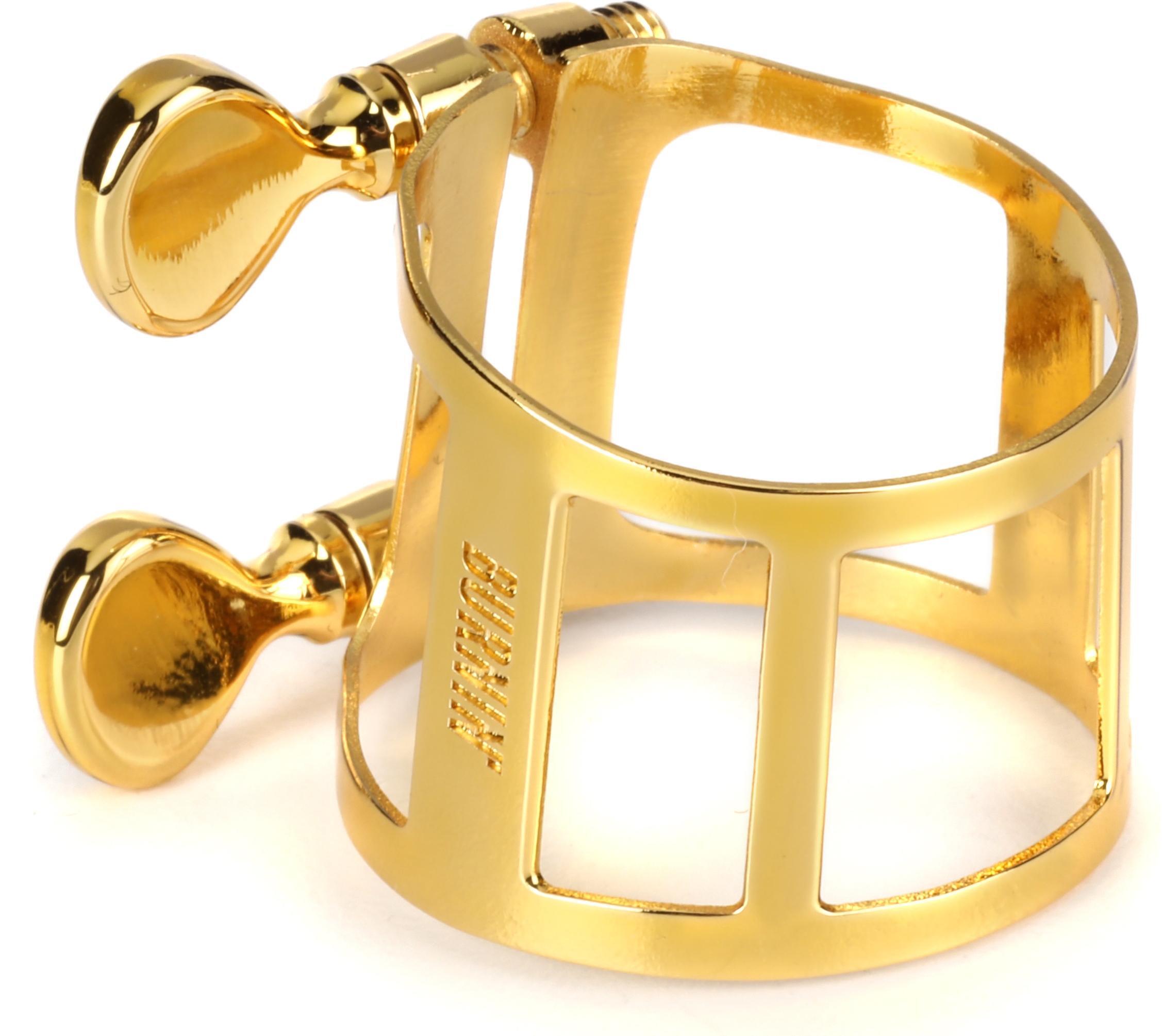 Theo Wanne LIG-LLG Liberty Saxophone Ligature - Gold | Sweetwater