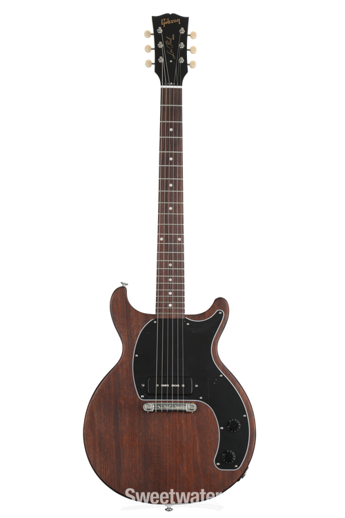 Gibson Les Paul Junior Tribute Doublecut - Worn Brown Gibson Les Paul Junior Tribute Doublecut - Worn Brown