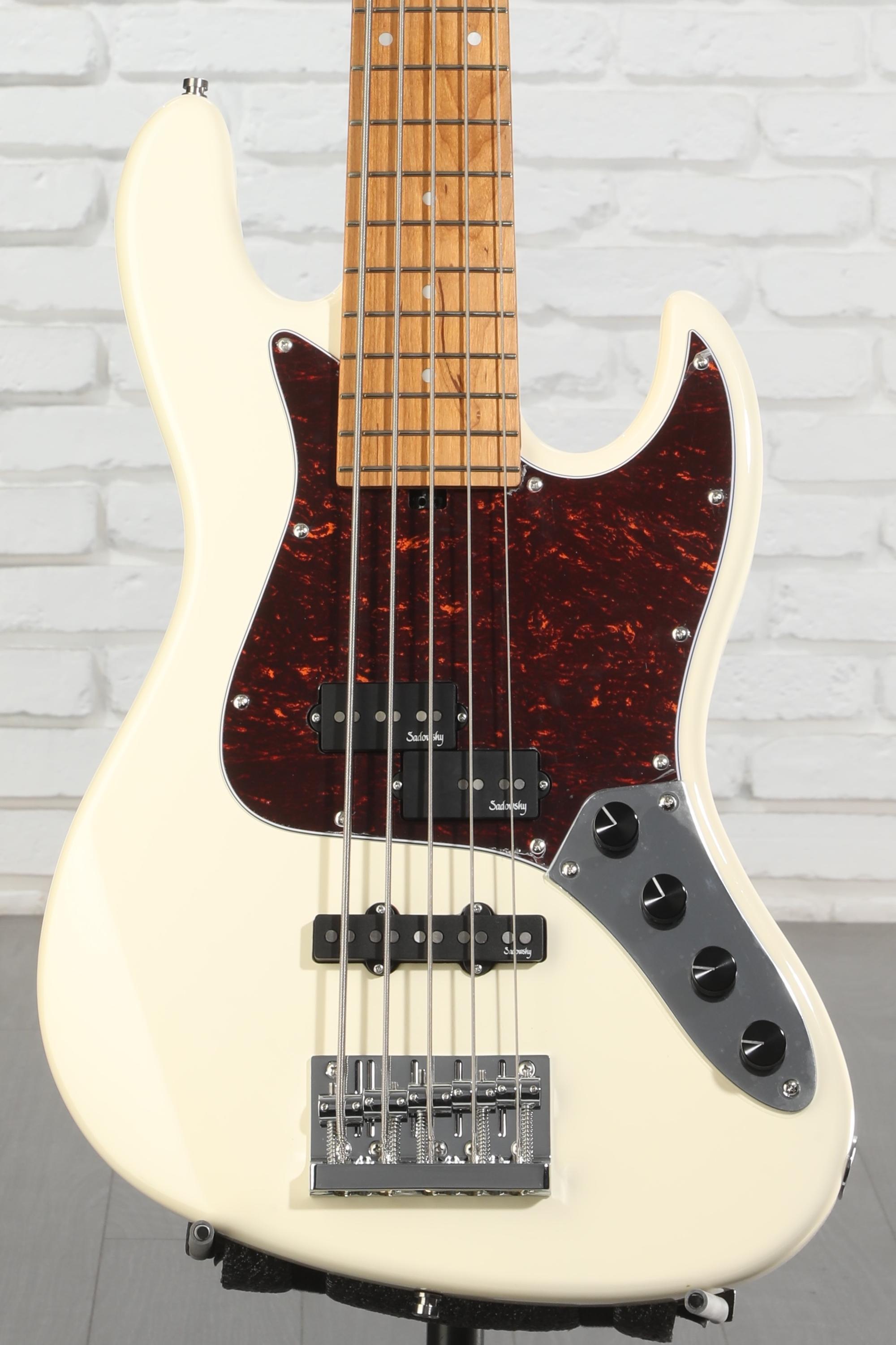 sadowsky metro express RV4 国産 Sadowsky MetroExpress 21-fret Hybrid PJ 5-string Bass - Olympic