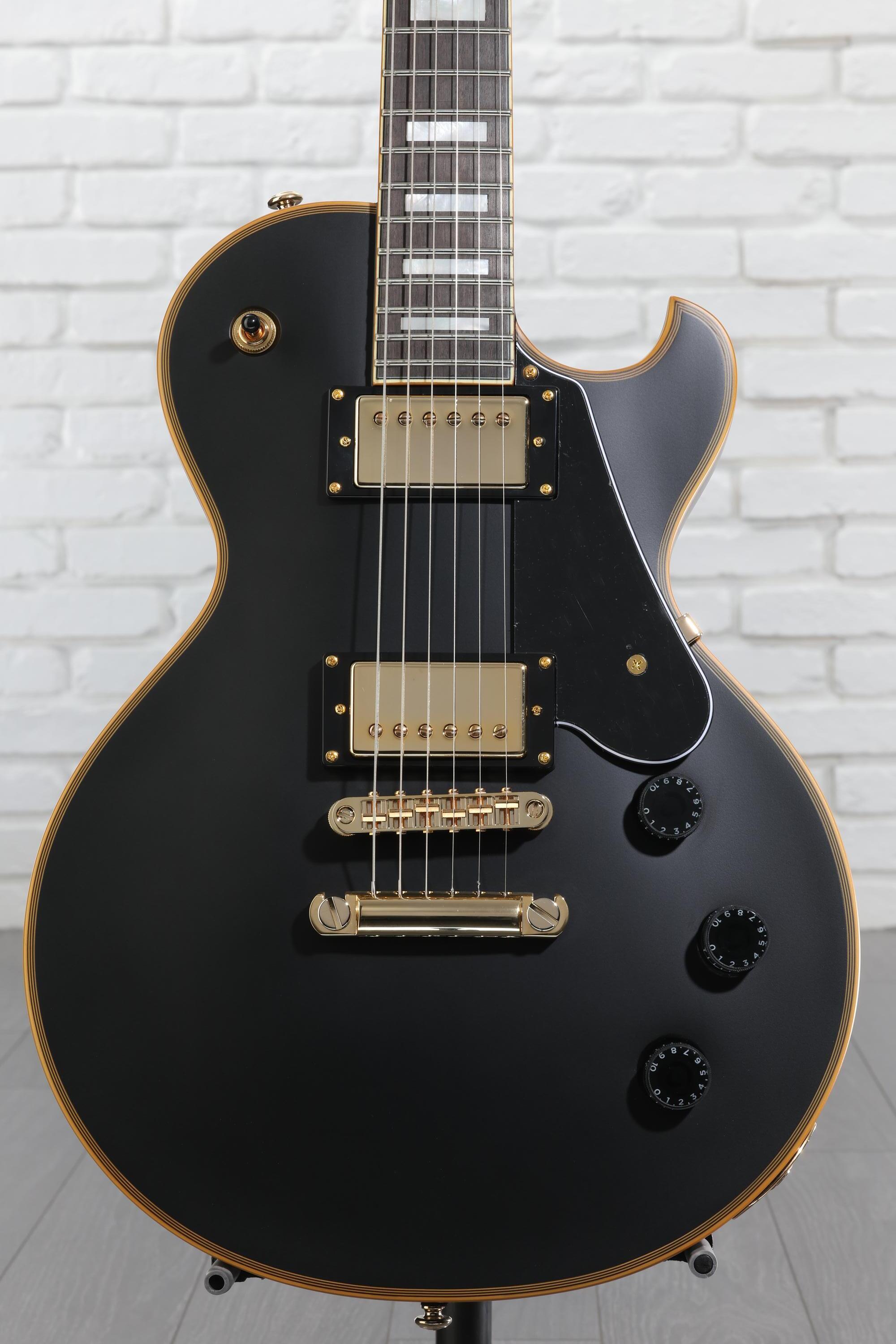 Schecter Solo-II Custom Electric Guitar - Aged Black Satin