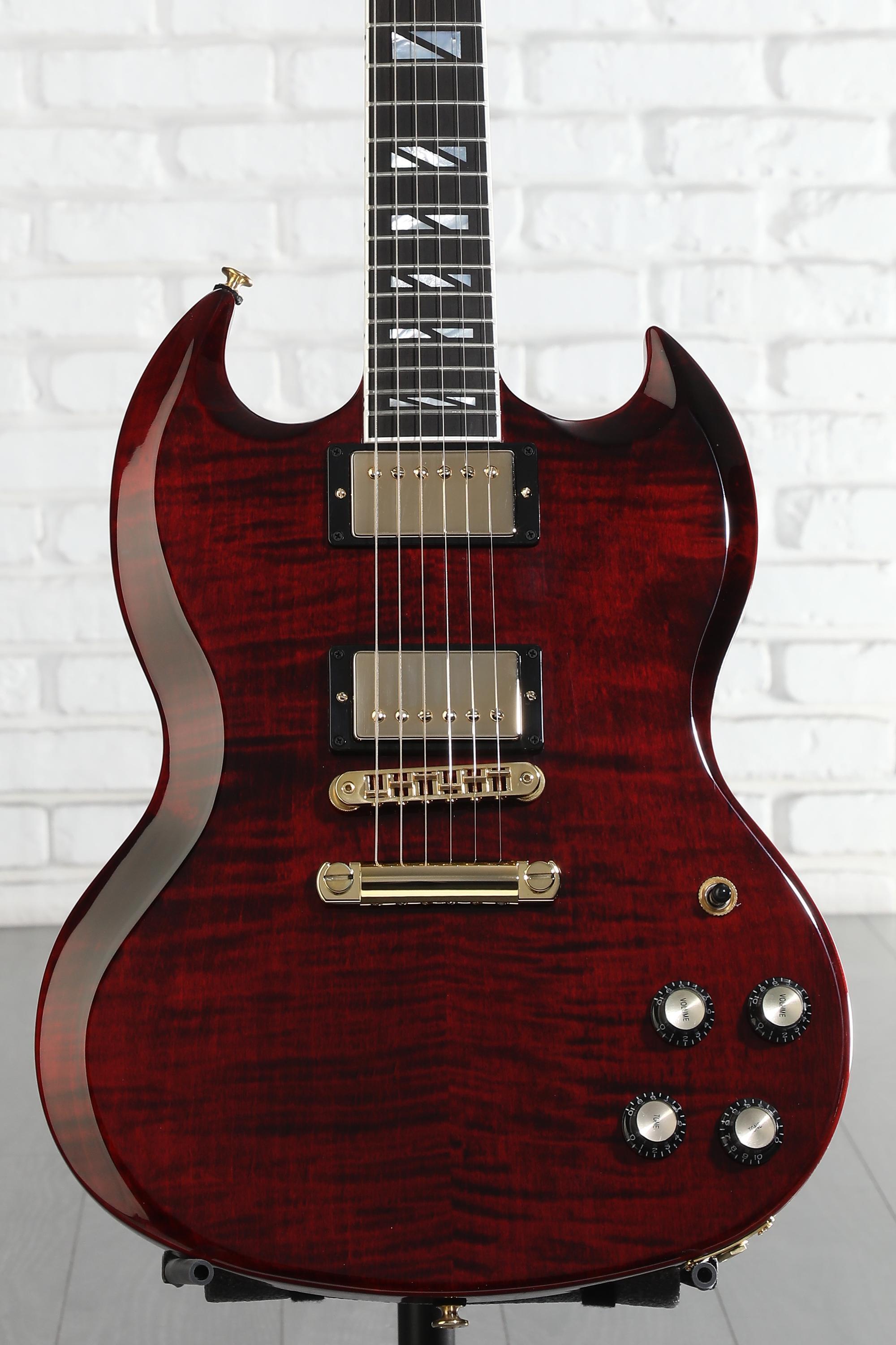 Gibson SG Supreme Electric Guitar - Wine Red | Sweetwater