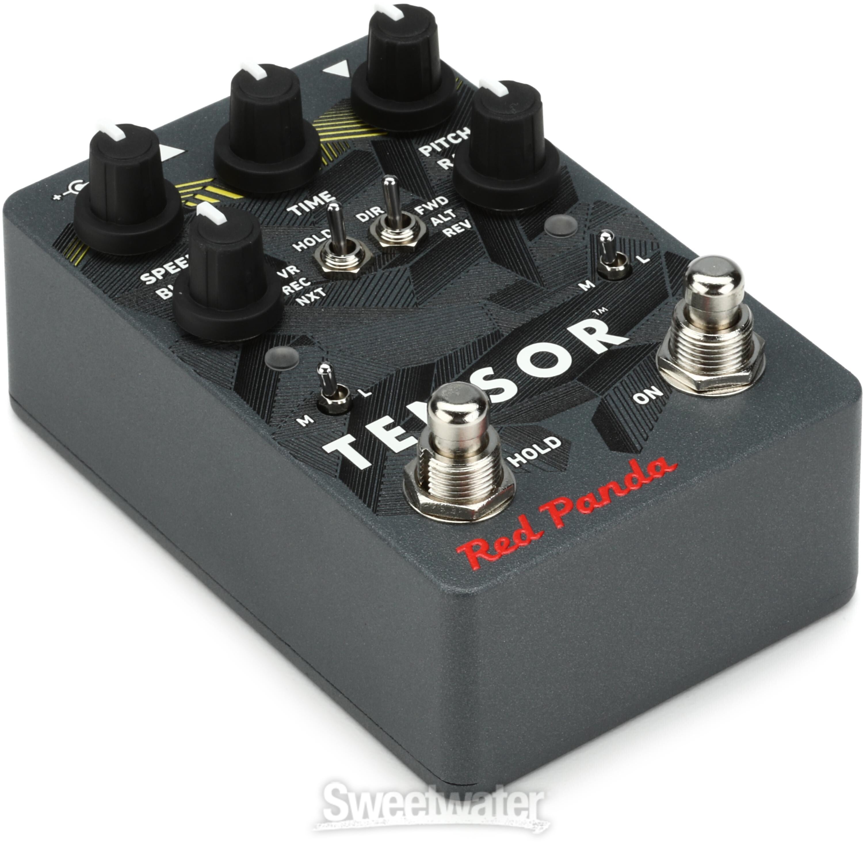 Red Panda Tensor Pitch- and Time-Shifting Pedal | Sweetwater