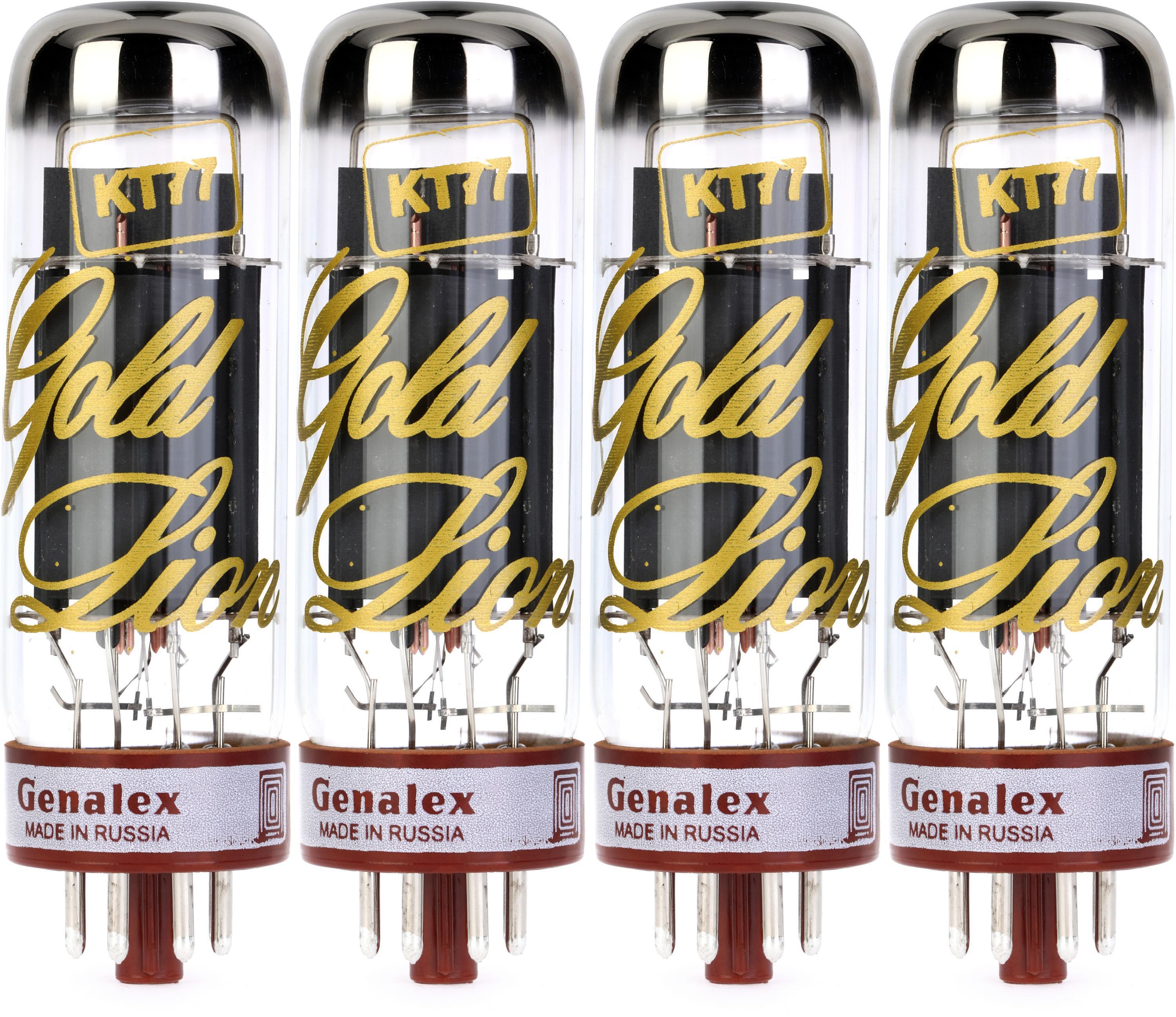 Genalex Gold Lion KT77 Power Tubes - Matched Quartet