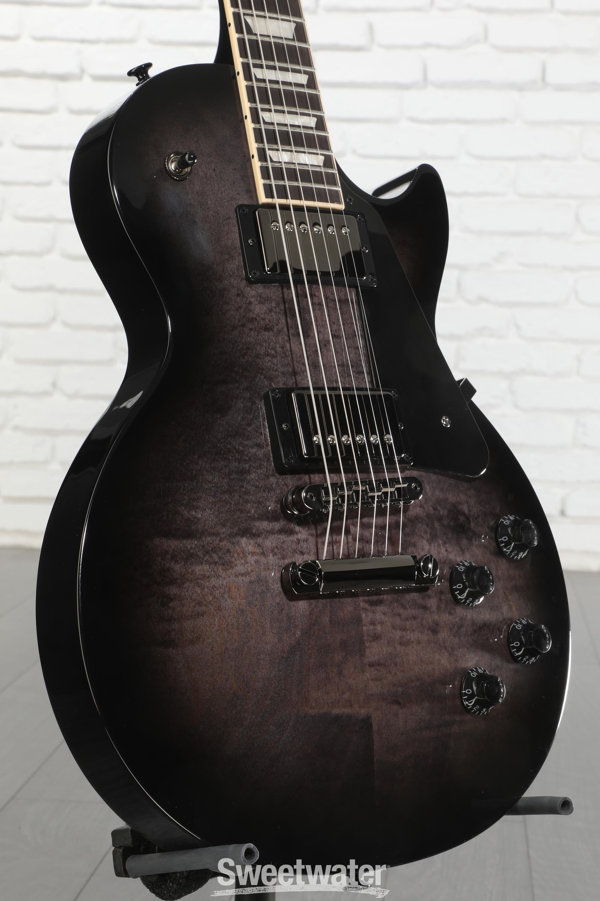 Gibson Les Paul Studio Session Electric Guitar - Translucent Ebony