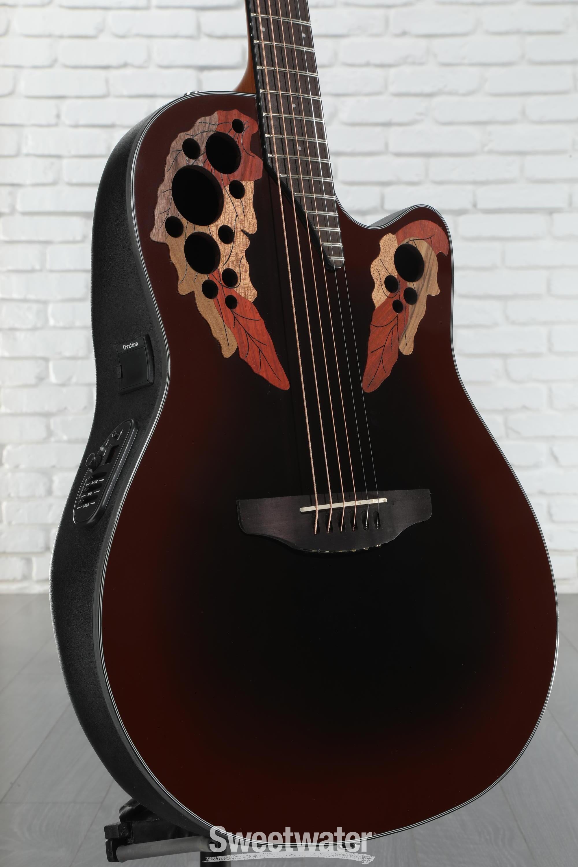 Ovation Celebrity Elite Acoustic Electric Guitar - Reverse