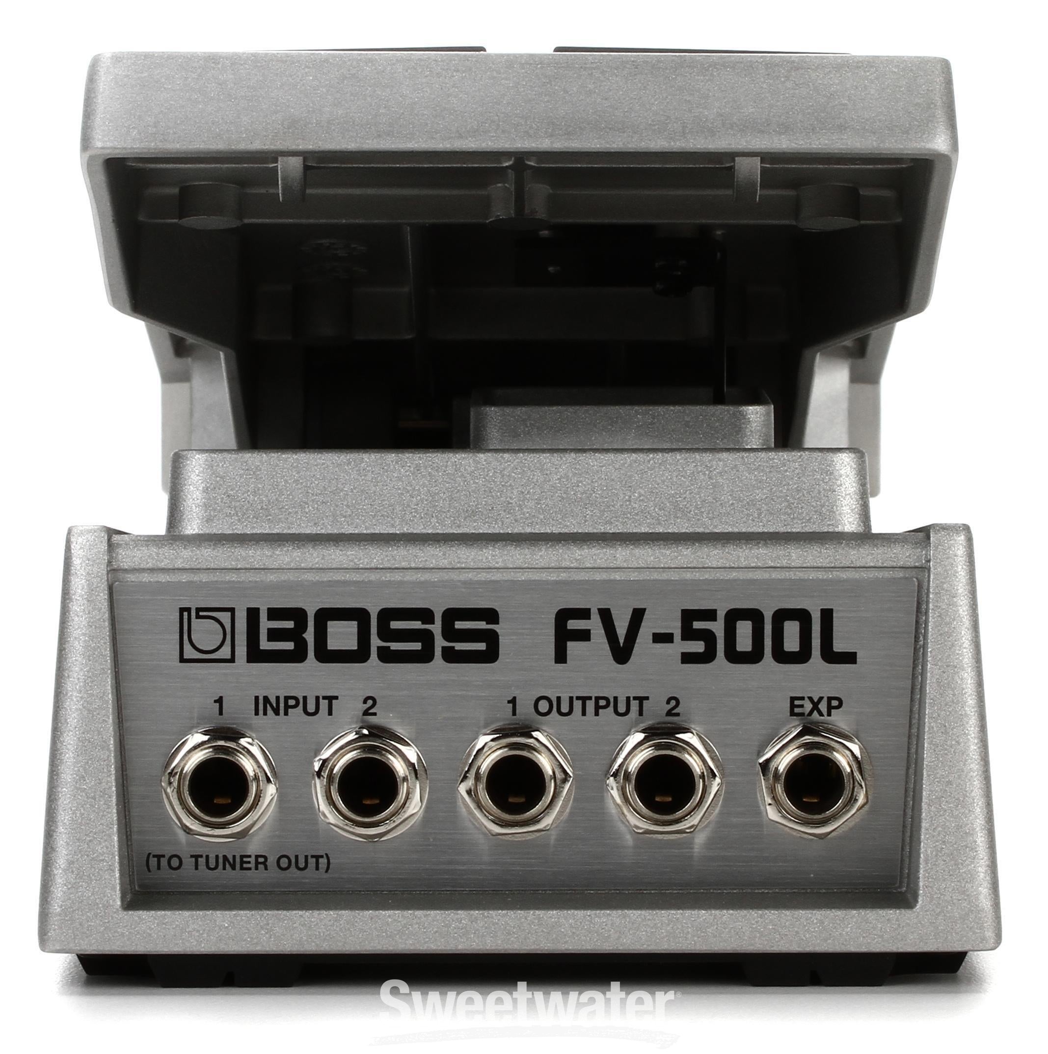 Boss FV-500L Foot Volume Pedal - Low Impedance Reviews | Sweetwater