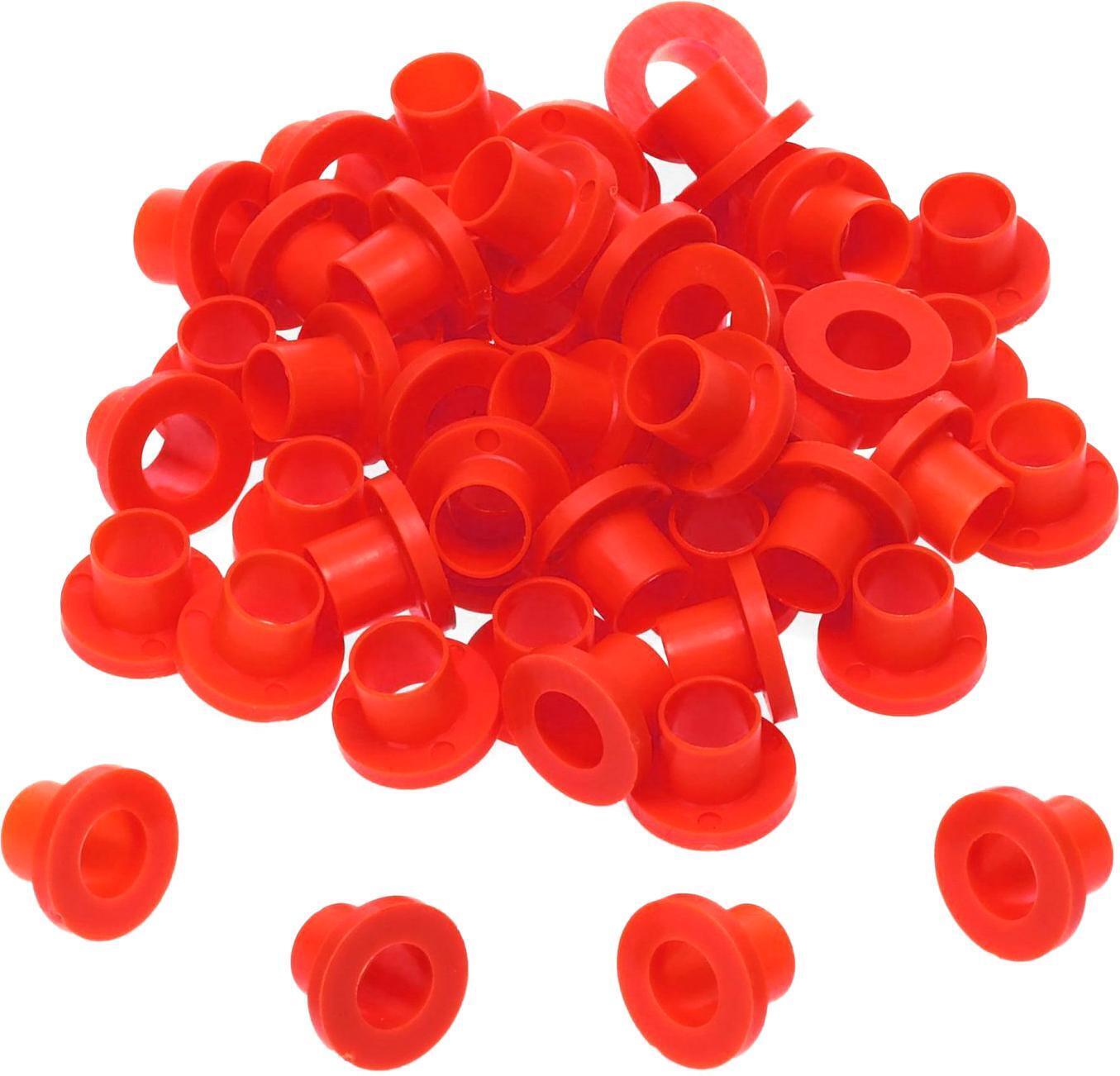 Danmar Tension Rod Washers - Red (100-pack) | Sweetwater