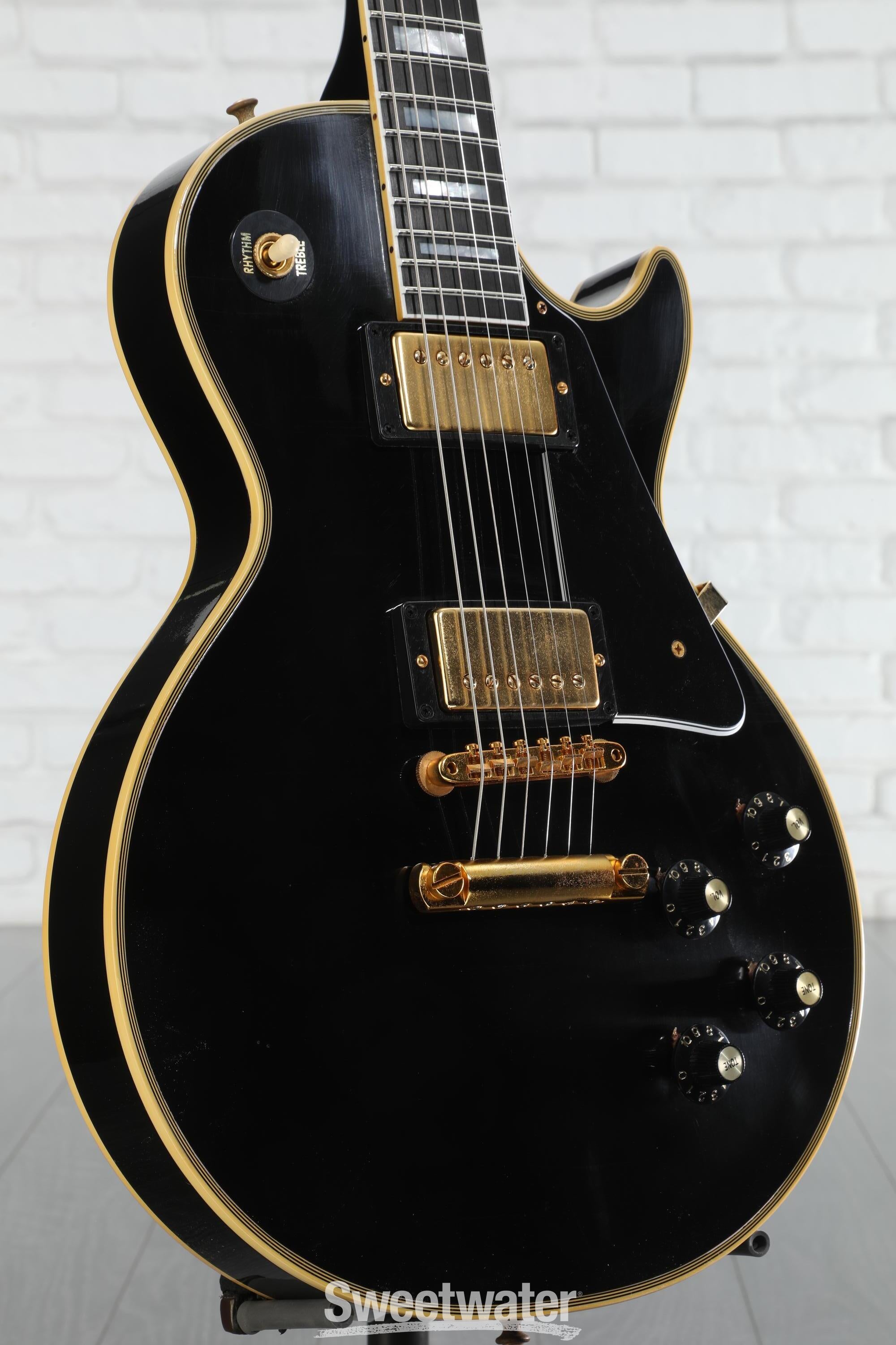 ギター Gibson Murphy Lab 1968 Les Paul Custom Gibson Custom Murphy Lab 1968 Les Paul Custom Reissue Ultra