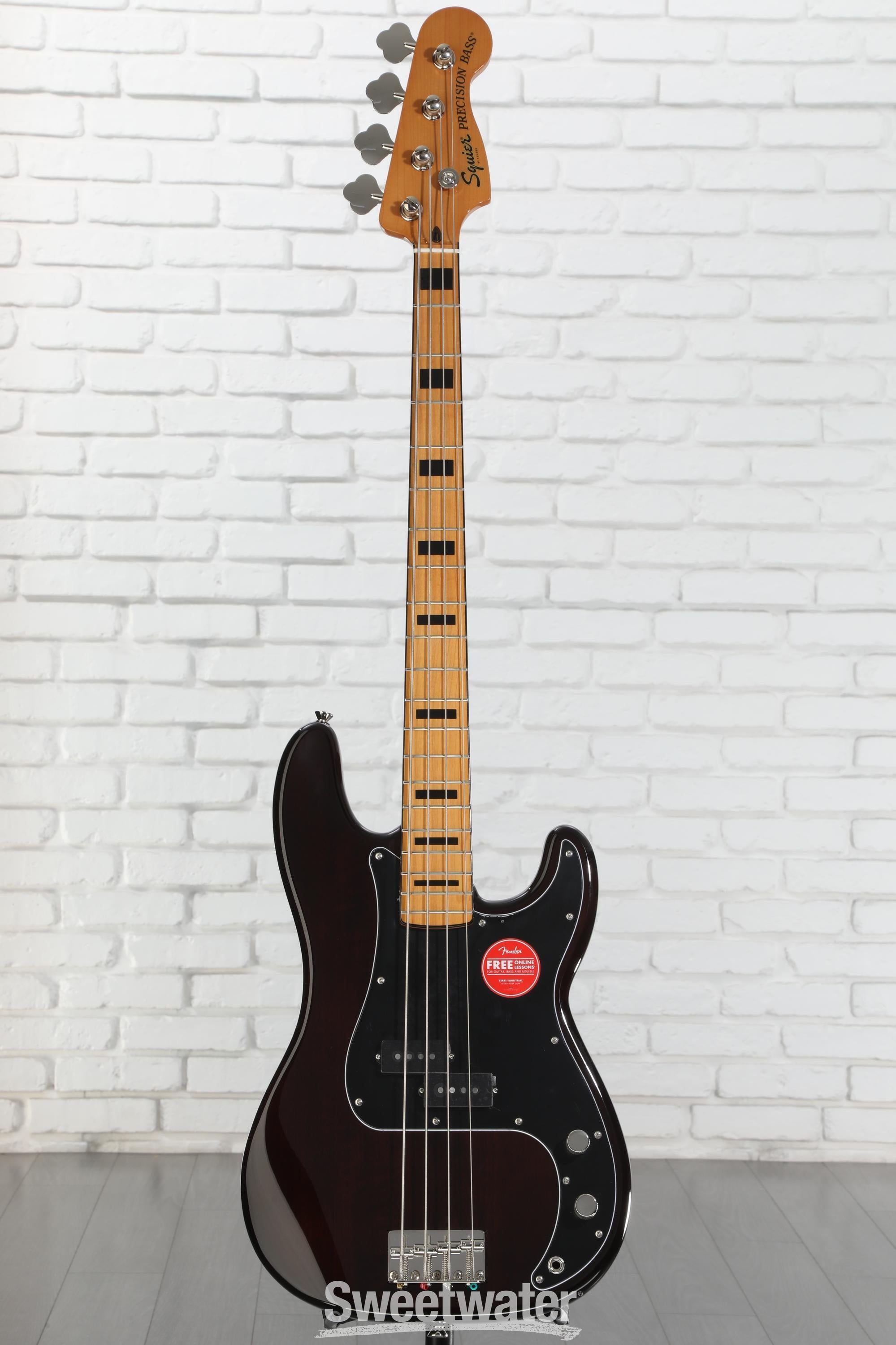 Squier Classic Vibe '70s Precision Bass - Walnut | Sweetwater
