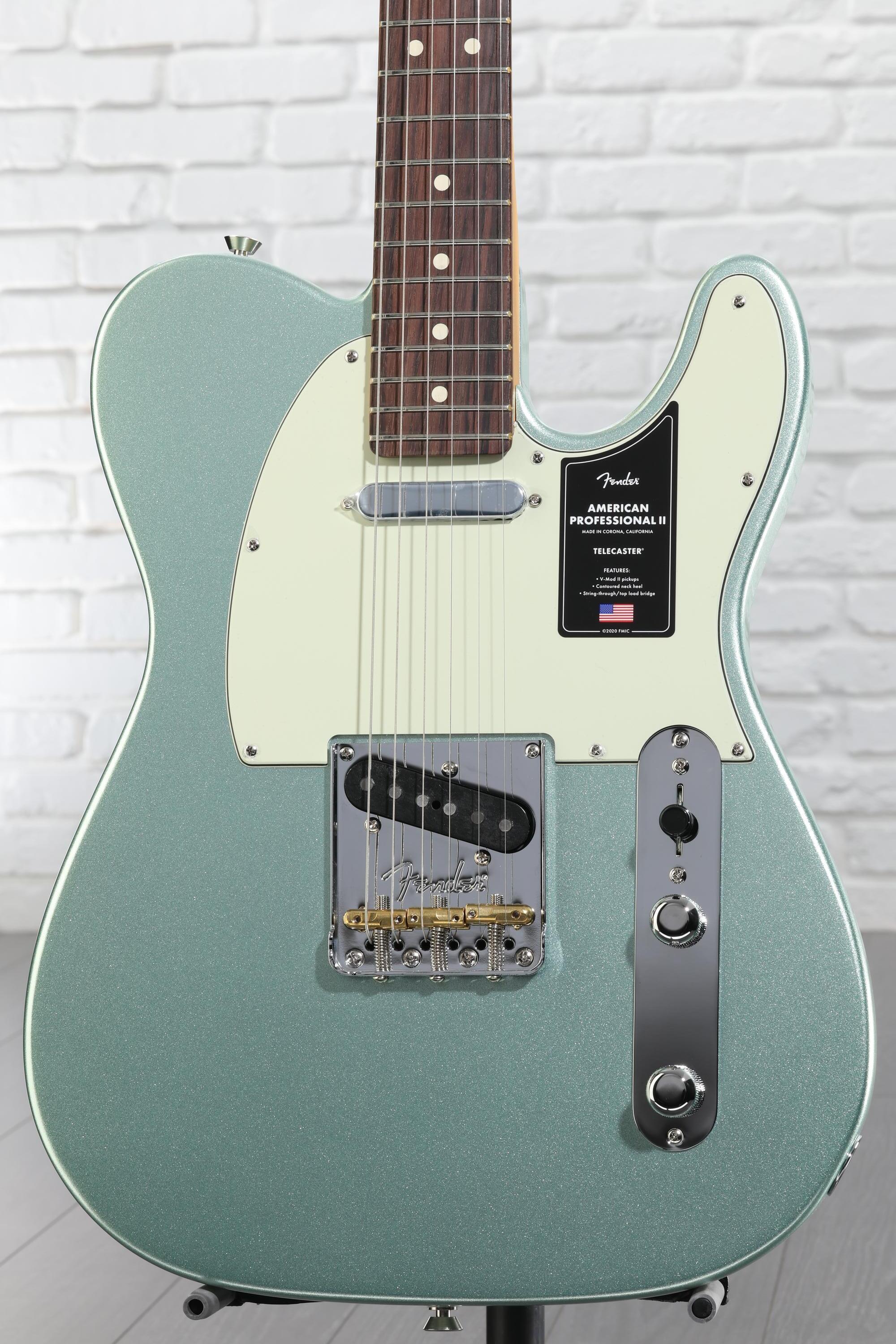Fender American Professional II Telecaster - Mystic Surf Green