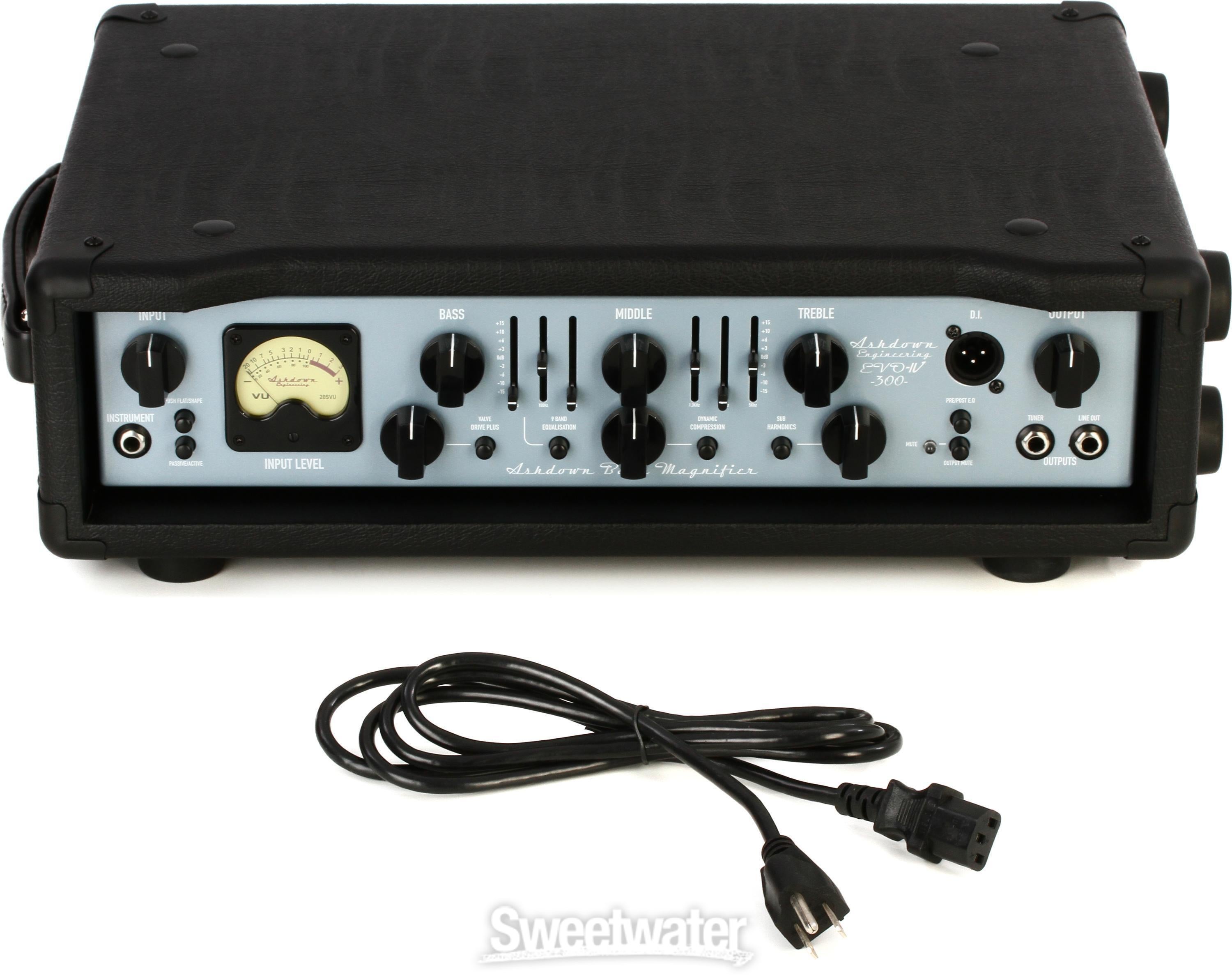Ashdown ABM-300-EVO IV 300-watt Bass Head | Sweetwater