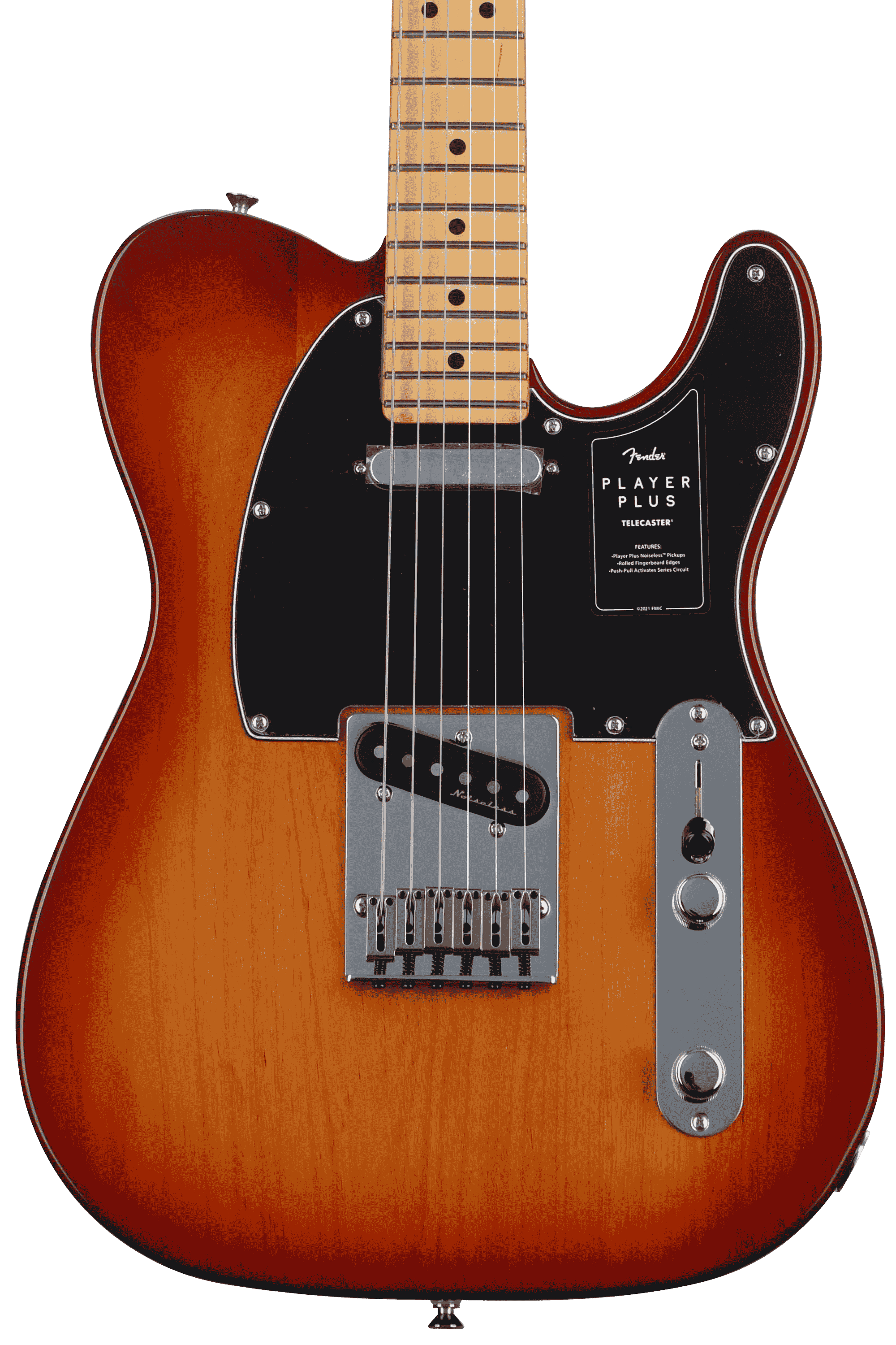 Fender Player Plus Telecaster - Sienna Sunburst with Maple Fingerboard ...