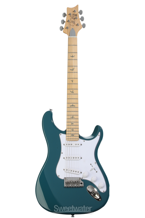 ギター PRS SE Silver Sky Nylon Blue PRS SE Silver Sky Electric Guitar - Nylon Blue with Maple