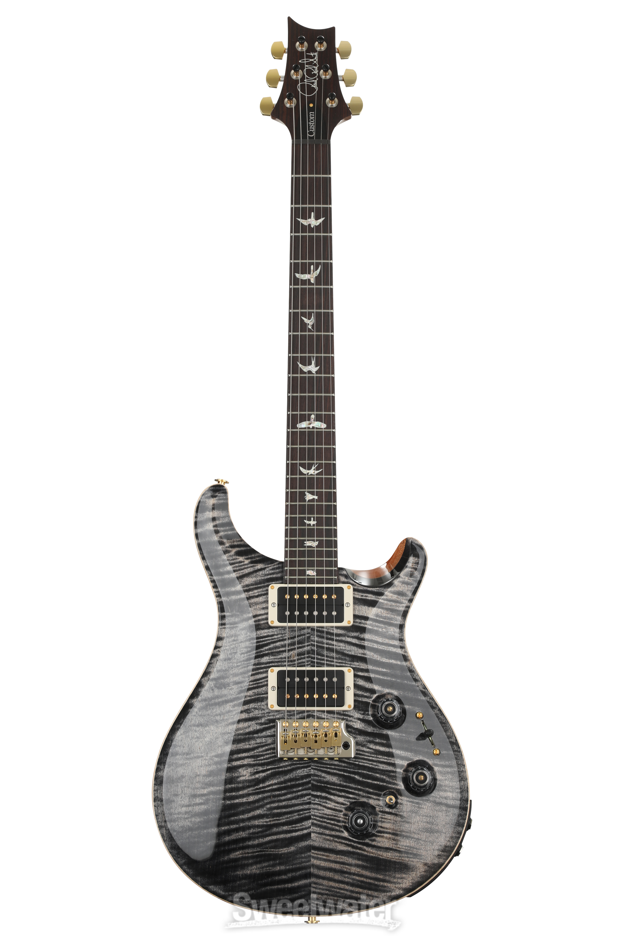 2000 PRS Custom 24 Charcoal 10-Top | The Music Zoo