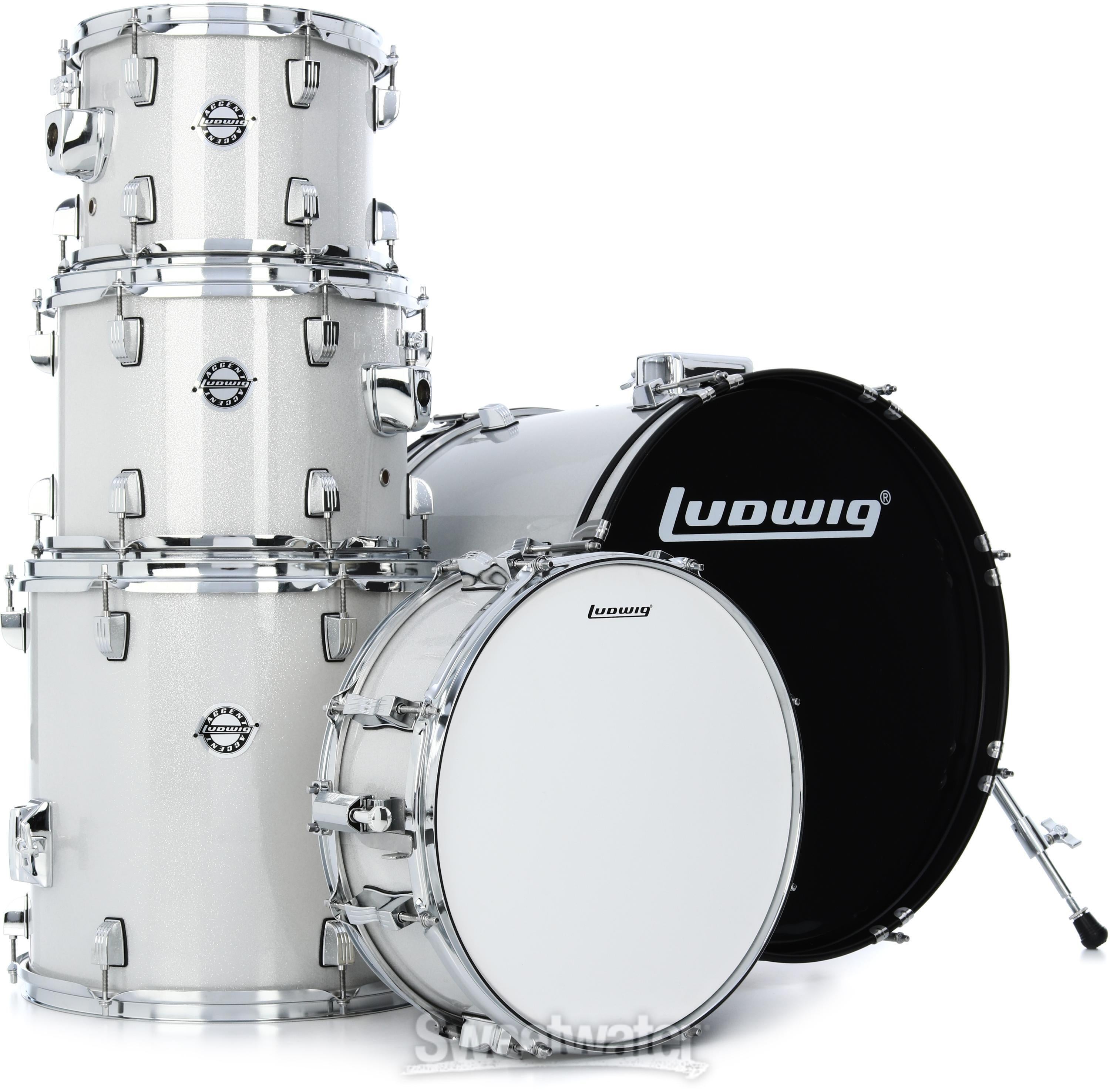 Ludwig Accent Ολοκληρωμένο σετ τυμπάνων 5 τεμαχίωνLudwig Accent Ολοκληρωμένο σετ τυμπάνων 5 τεμαχίων  