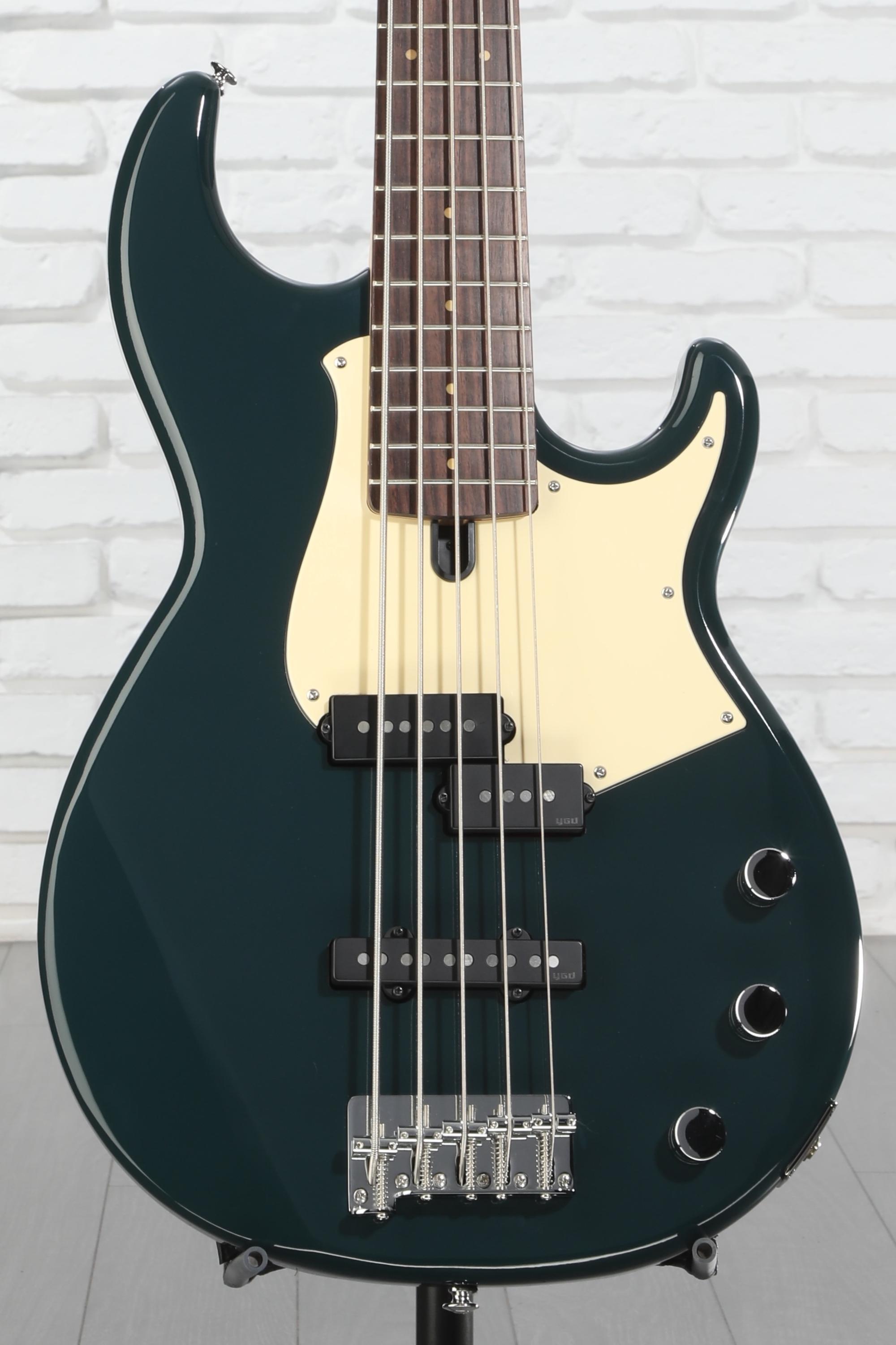 Yamaha BB435 5-string Bass Guitar - Teal Blue | Sweetwater