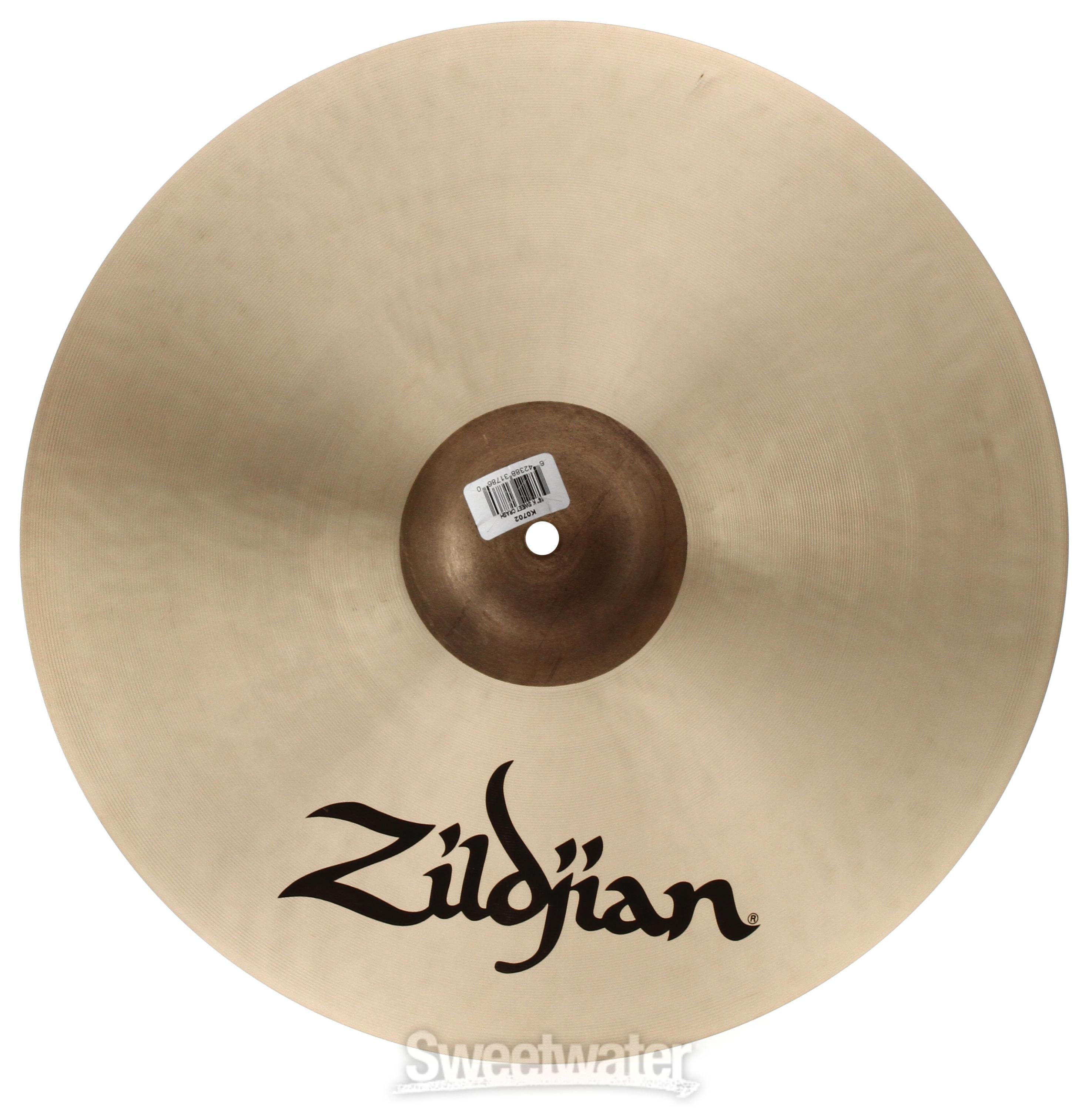 Zildjian 16 inch K Zildjian Sweet Crash Cymbal | Sweetwater