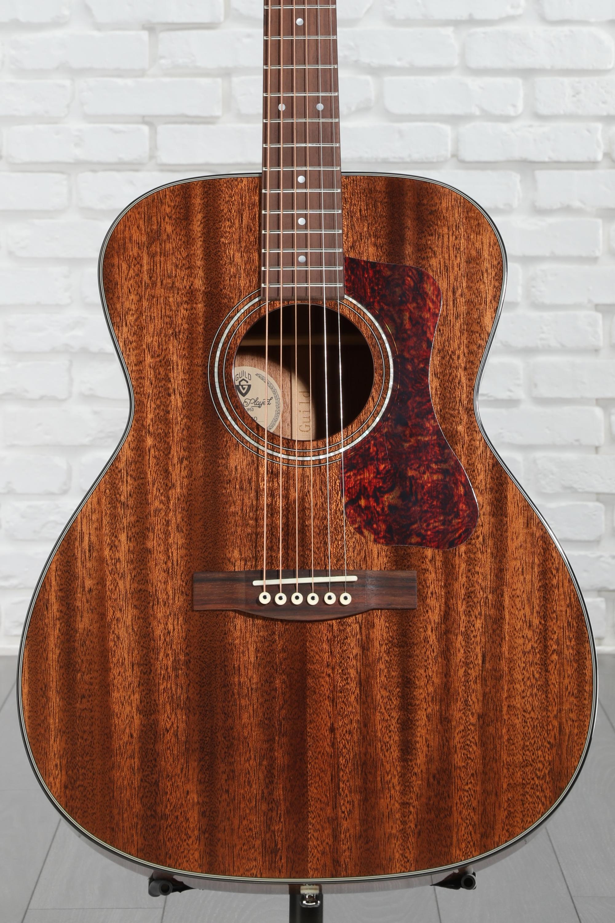 Guild OM-120, Orchestra Acoustic Guitar - Natural | Sweetwater