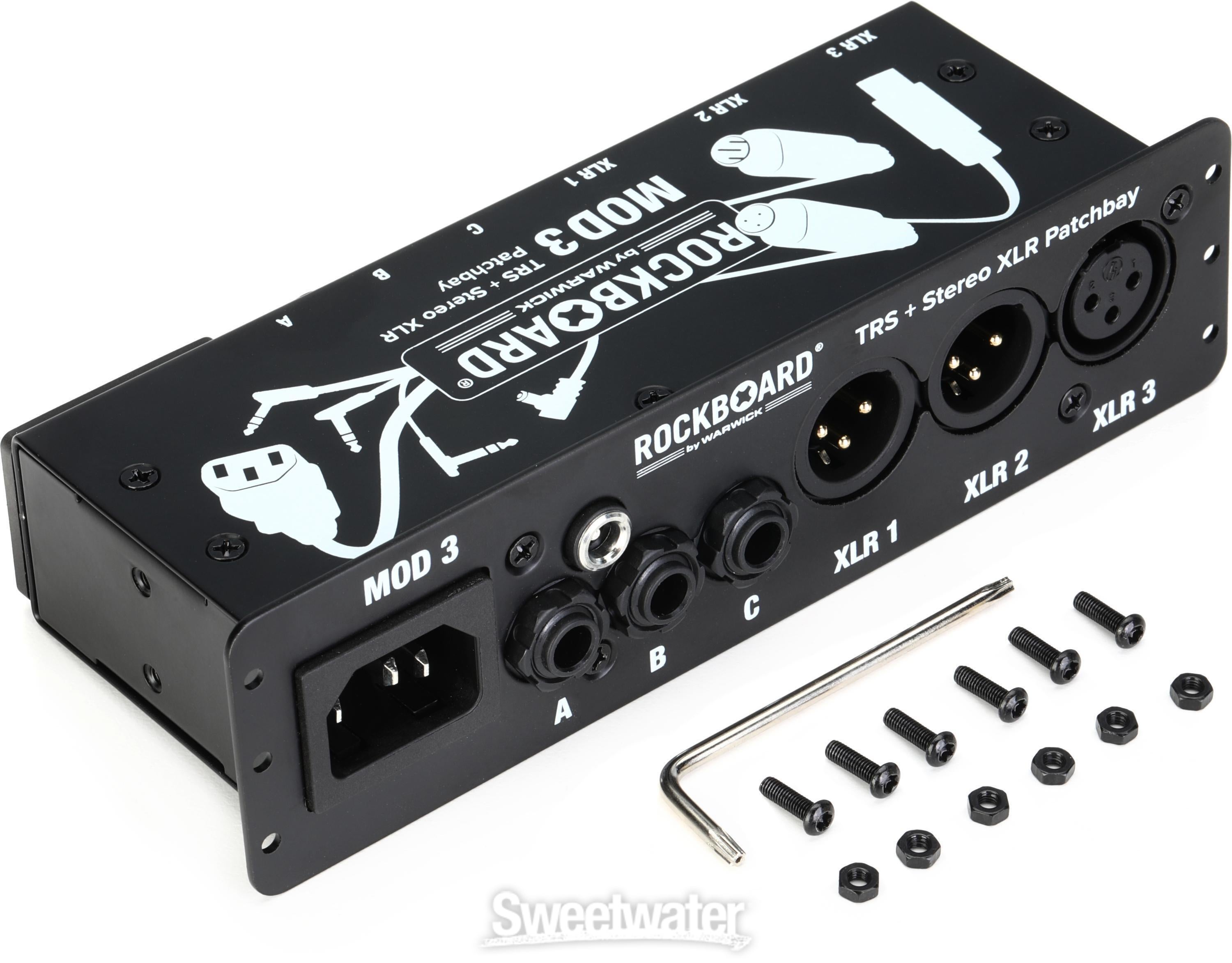 RockBoard by Warwick MOD 3 V2 Pedalboard Patchbay | Sweetwater