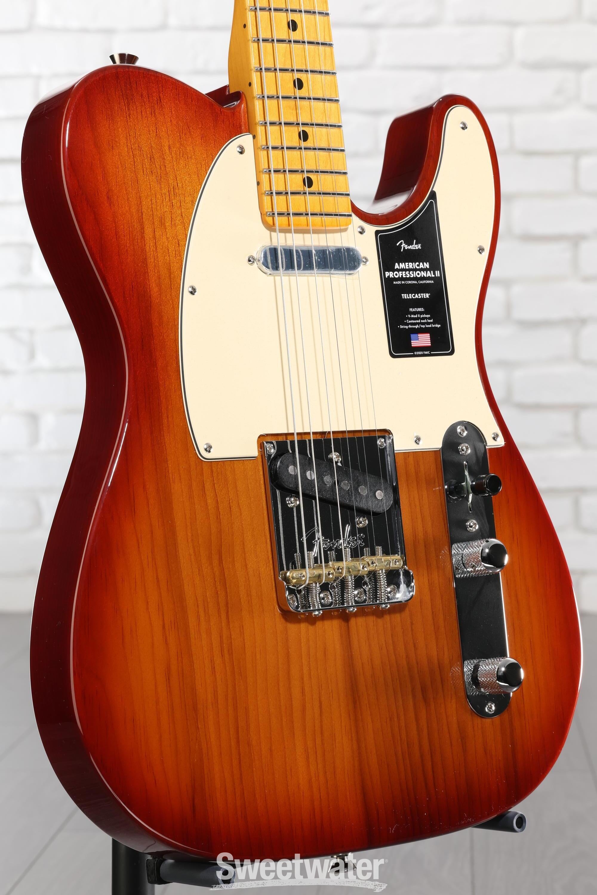 Fender American Professional II Telecaster - Sienna Sunburst with