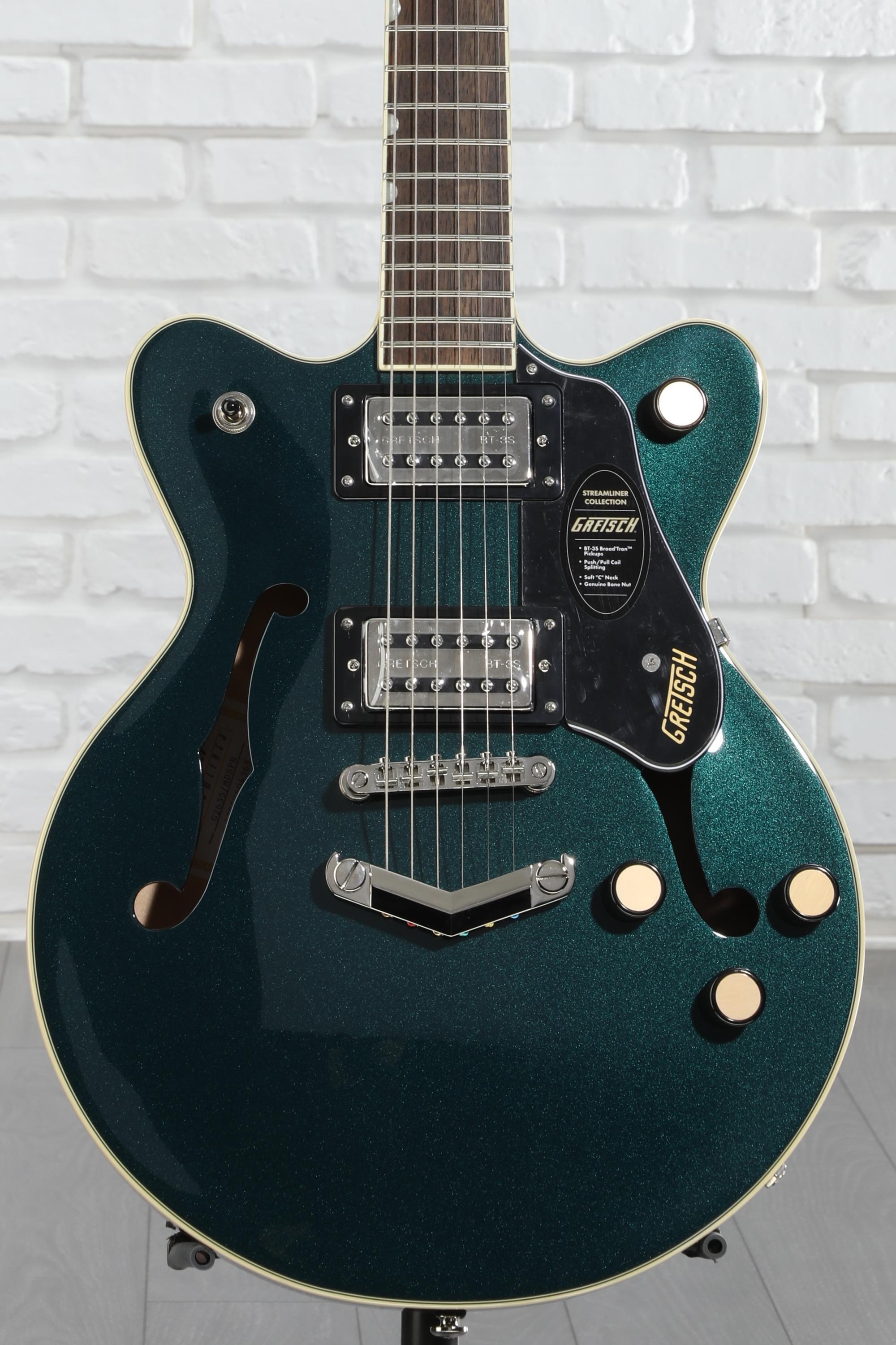 ギター Gretsch G2655 Streamliner Center Block :: G2655 Streamliner™ Center Block Jr. Double-Cut