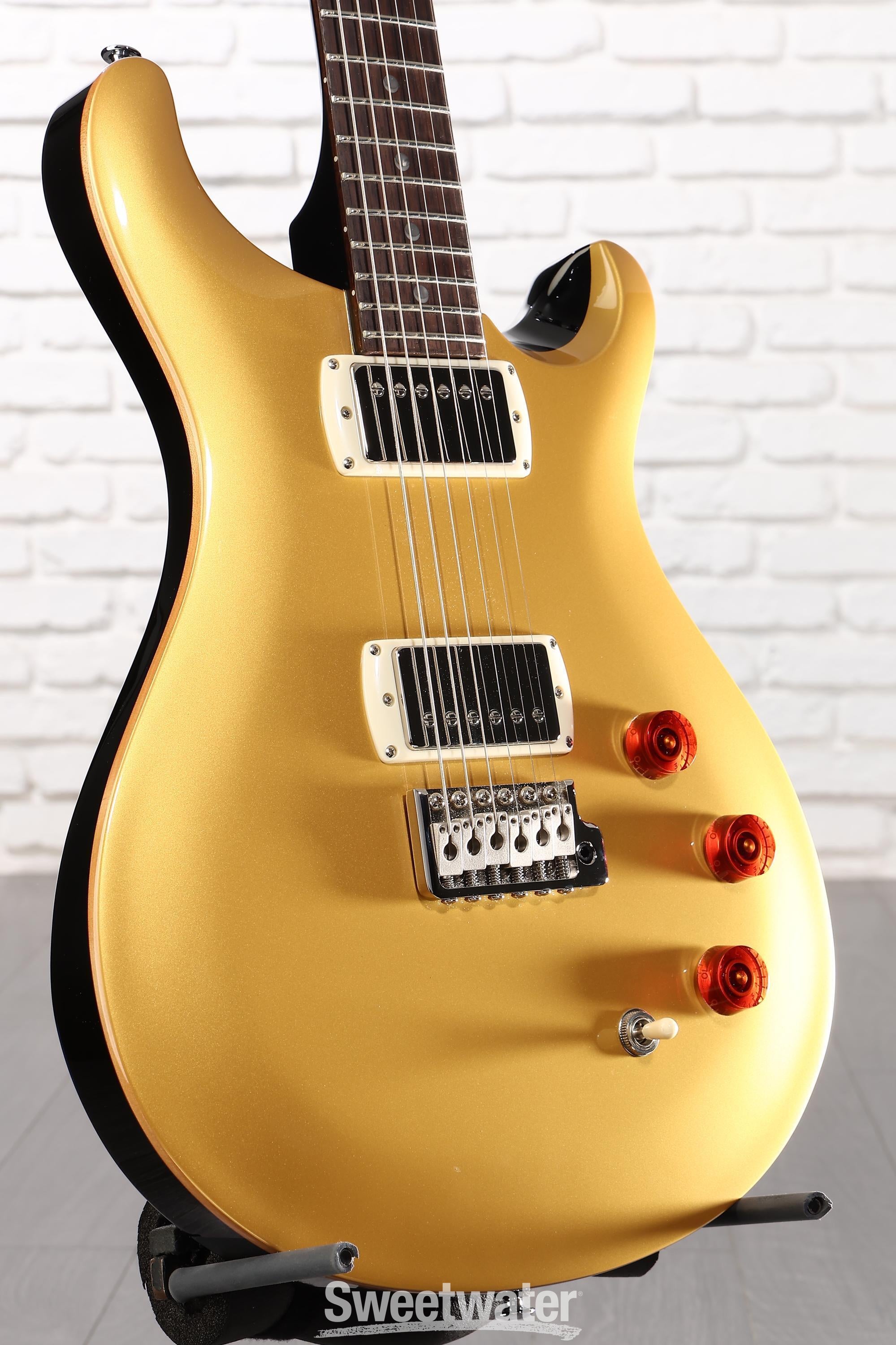 Photo of PRS SE DGT David Grissom Solidbody Electric Guitar - Gold Top