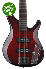 Photo of Yamaha TRBX604FM Bass Guitar - Dark Red Burst